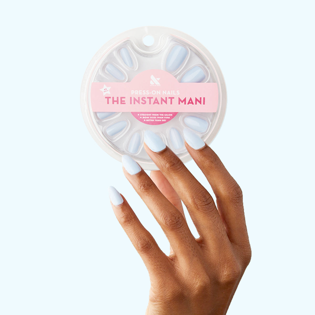 BP - Press-On | Medium | Almond、mySite、solidvoid