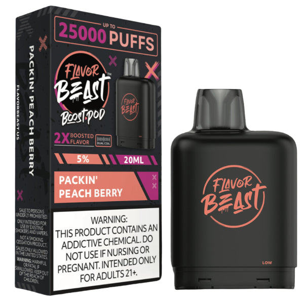 Flavor Beast Boost Pods 25,000 Puffs (Battery not Included)、mySite、zt4zffjzw
