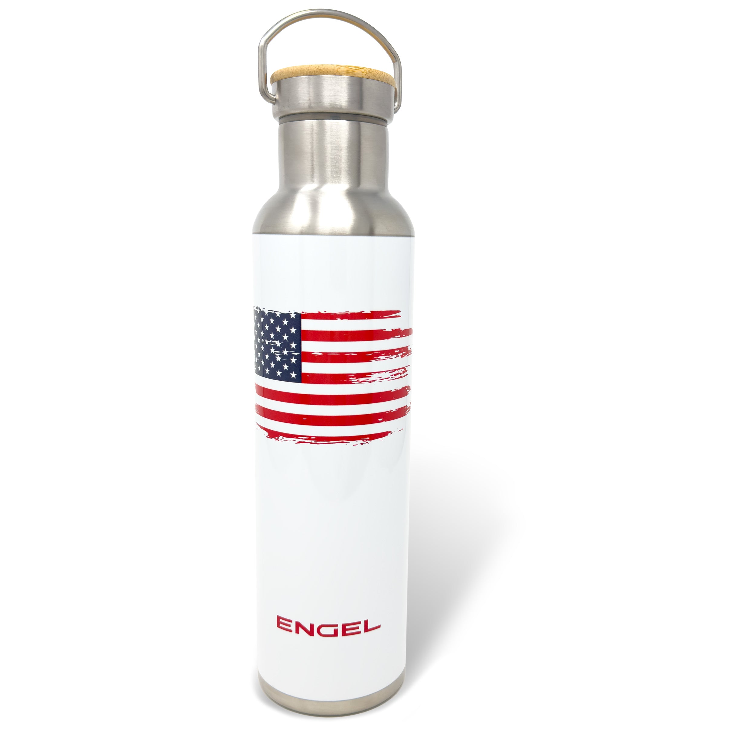 Engel 25oz USA Flag Stainless Steel Vacuum Insulated Water Bottle、mySite、noshort