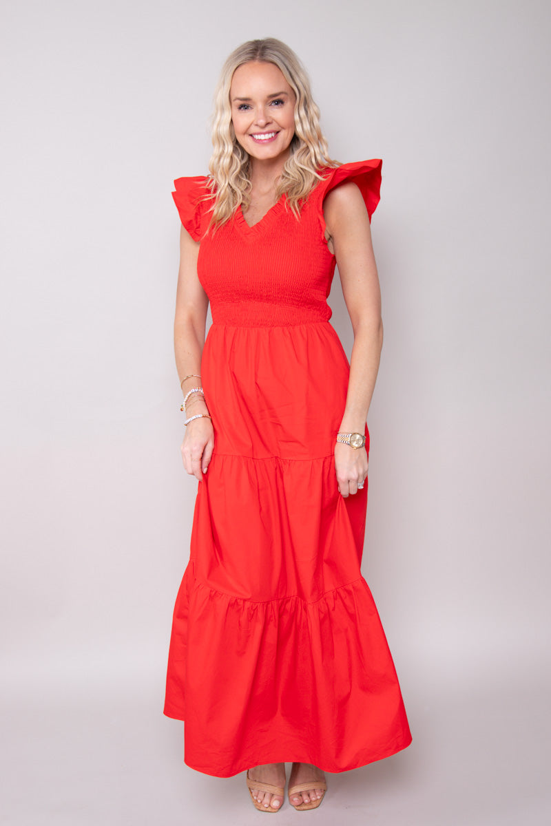 Sunfire Smocked Midi Dress、mySite、hinf8tx79