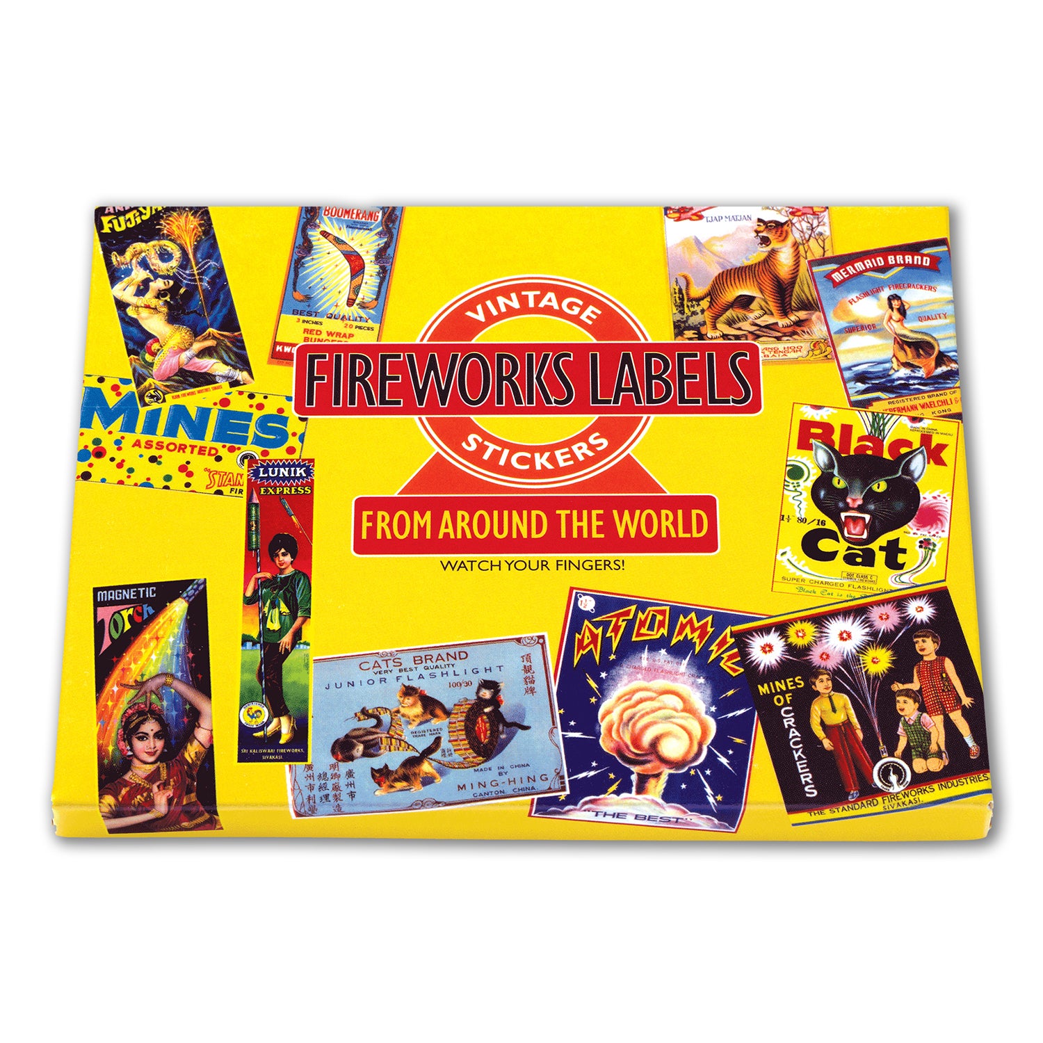  Fireworks Labels Vintage Stickers、mySite、ghnorth