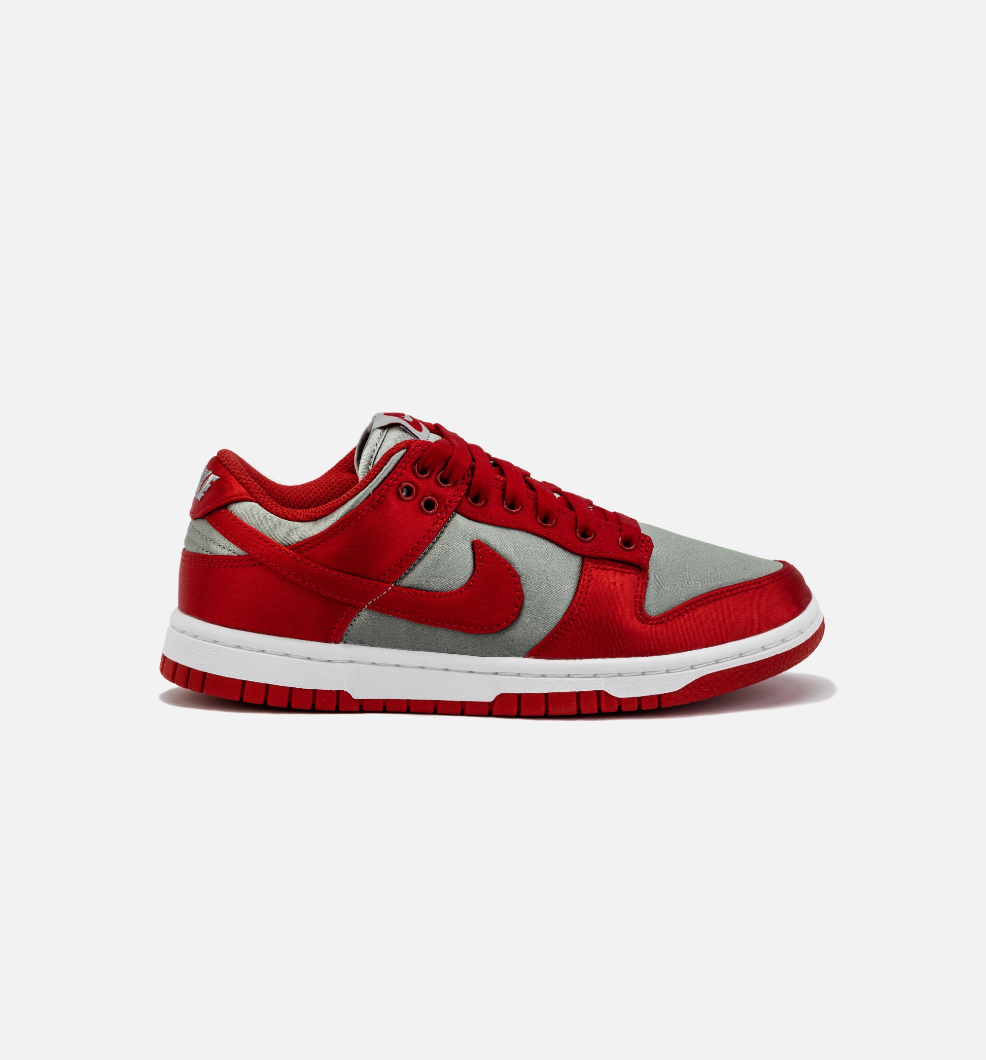 Dunk Low Satin Womens Lifestyle Shoe - Medium Grey/Varsity Red、mySite、dreamappss