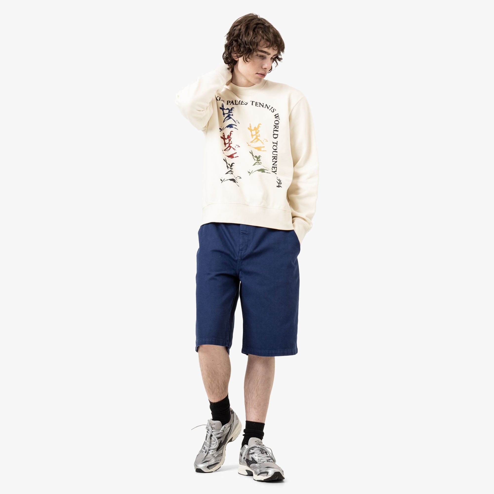  Palmes Tourney Crewneck Off White、mySite、merchandisen