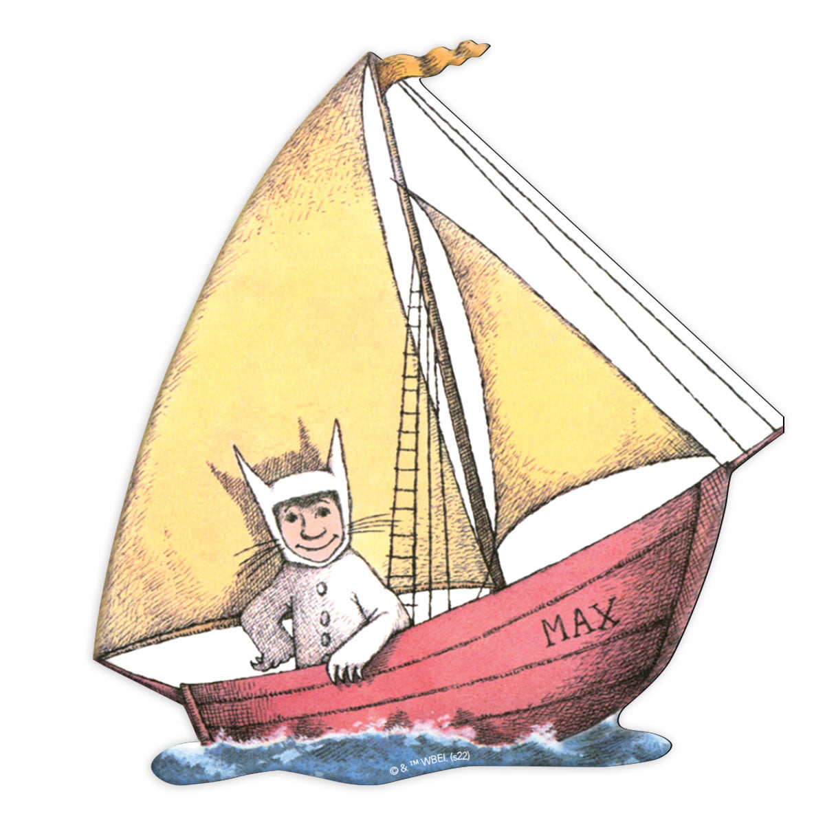  Where the Wild Things Are Max's Sailboat Magnet、mySite、ghnorth
