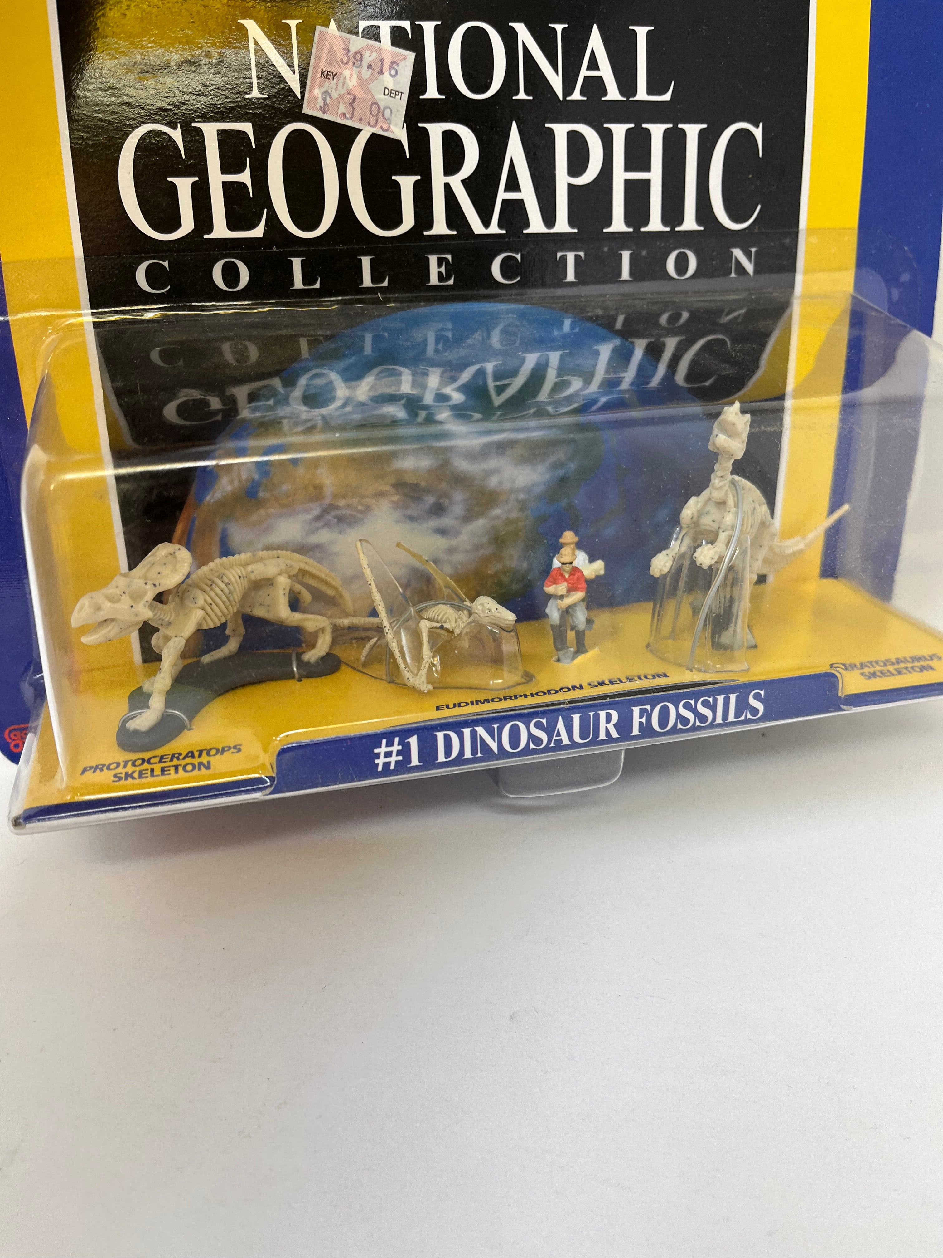 Galoob Micro Machines National Geographic Collection #1 DINOSAUR FOSSILS、mySite、hgirdovlk