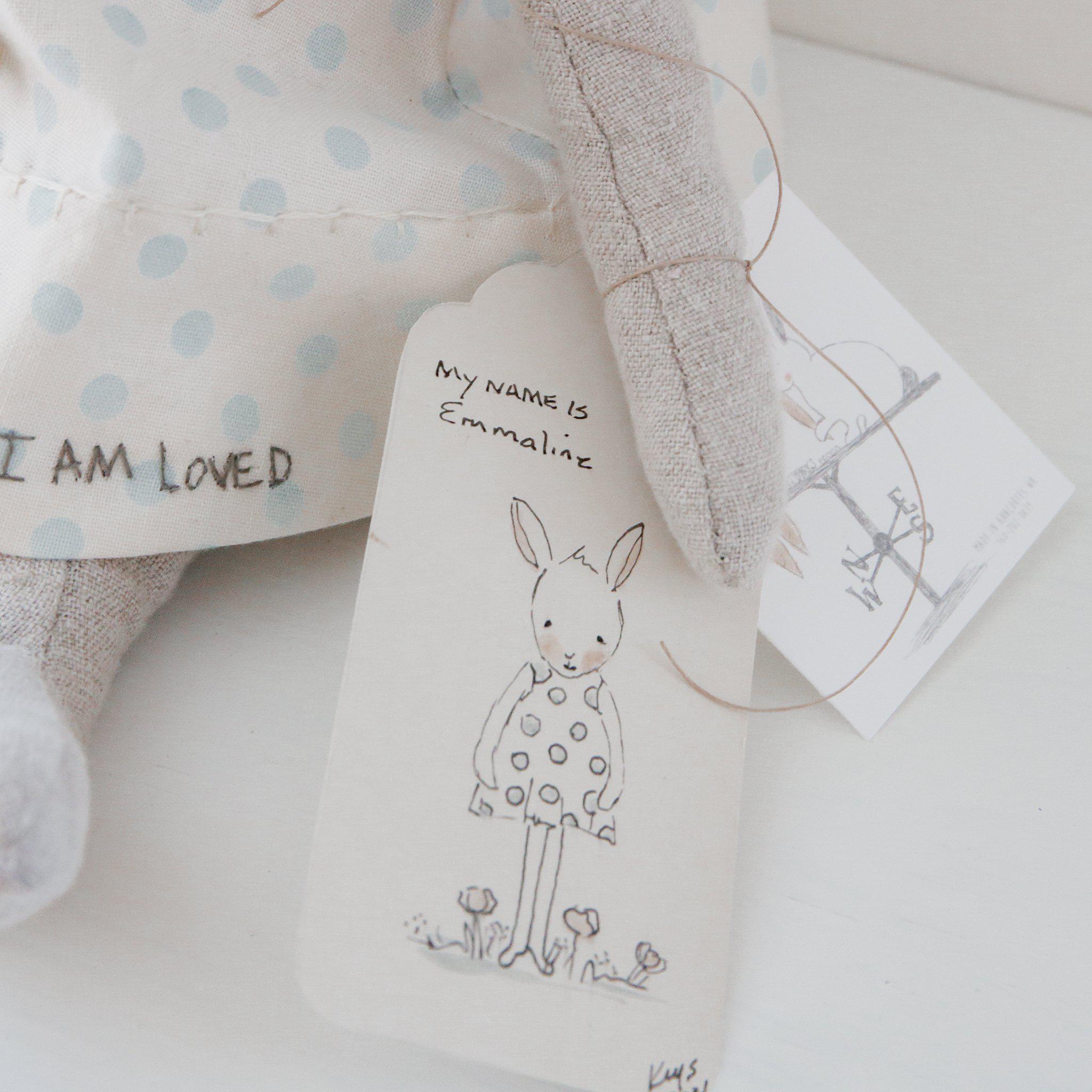RETIRED - Hutch Studio Original - Emmaline - One of A Kind Bunny、mySite、g9winljtr