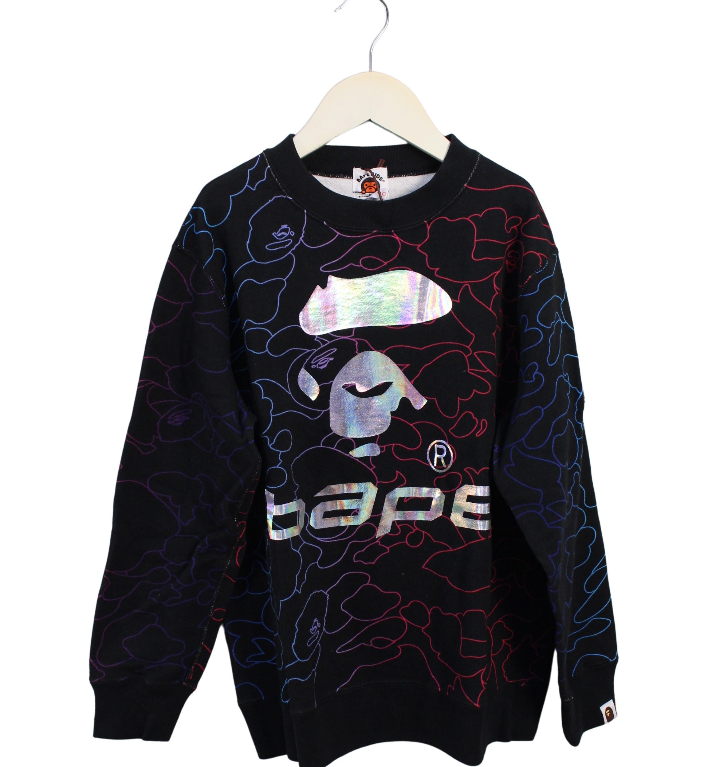BAPE KIDS Crewneck Sweatshirt 10Y、mySite、g9winljtr