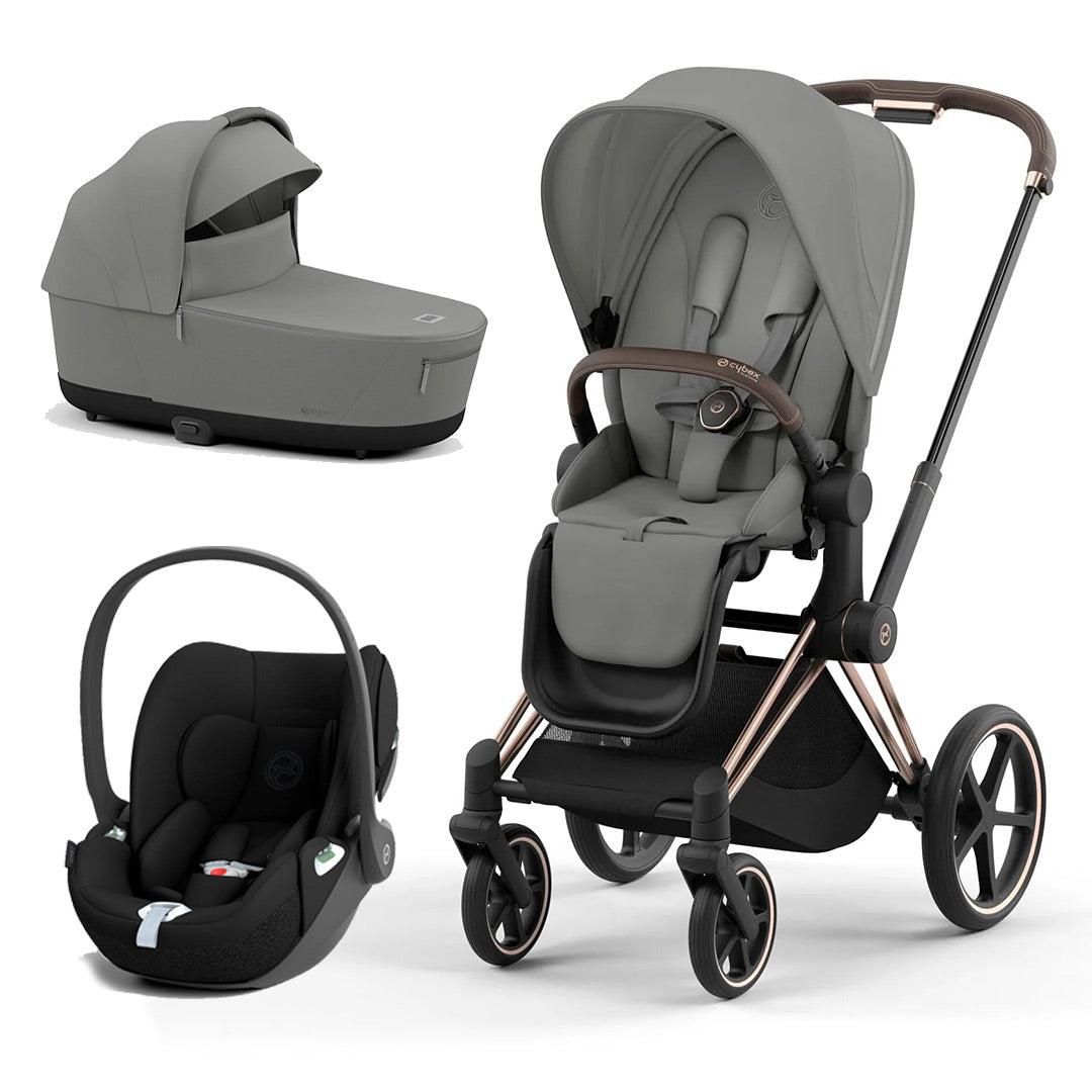  CYBEX Priam Cloud T Travel System - Mirage Grey、mySite、merchandisen