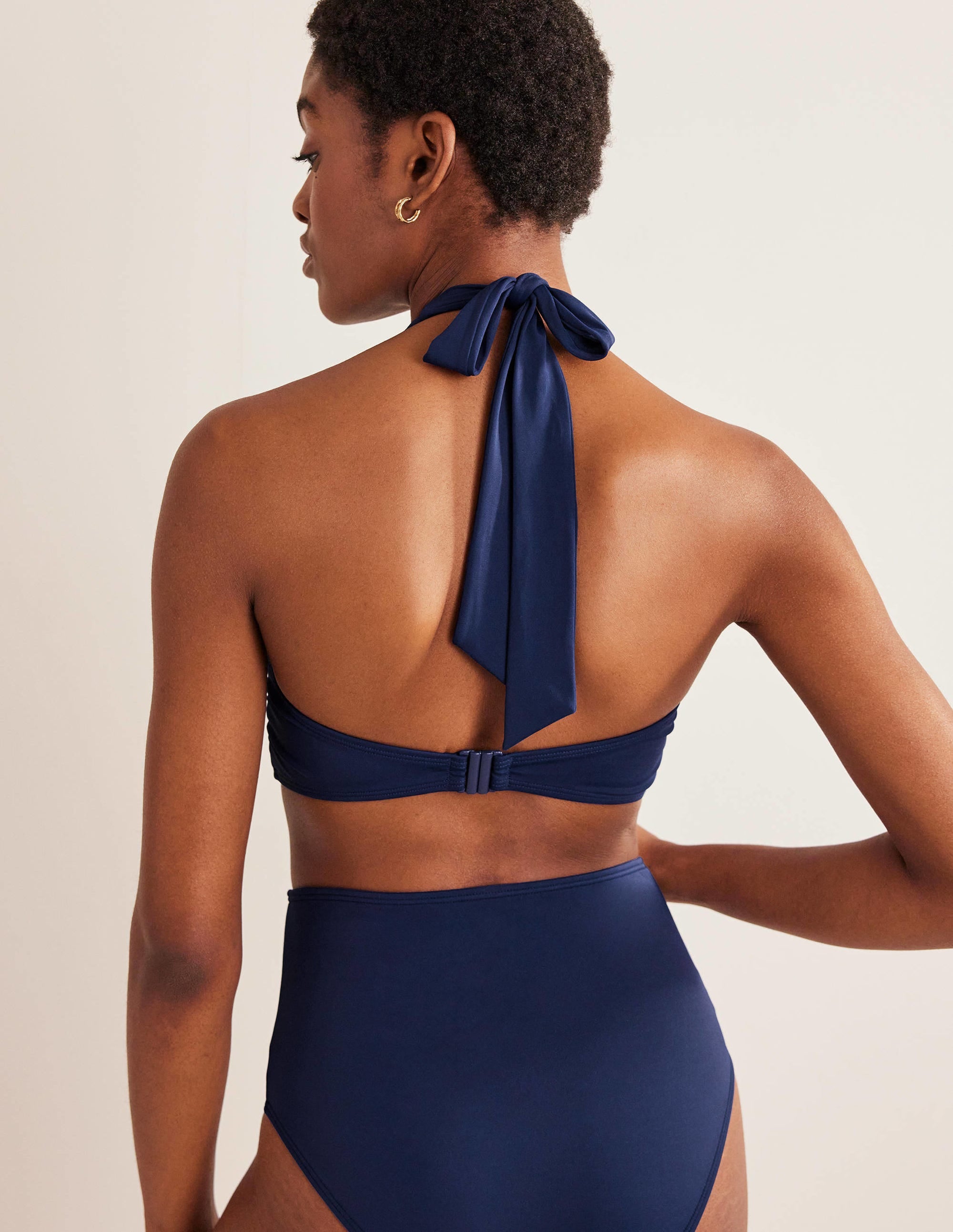  Levanzo Halter Bikini Top-French Navy、mySite、ashleygrahame