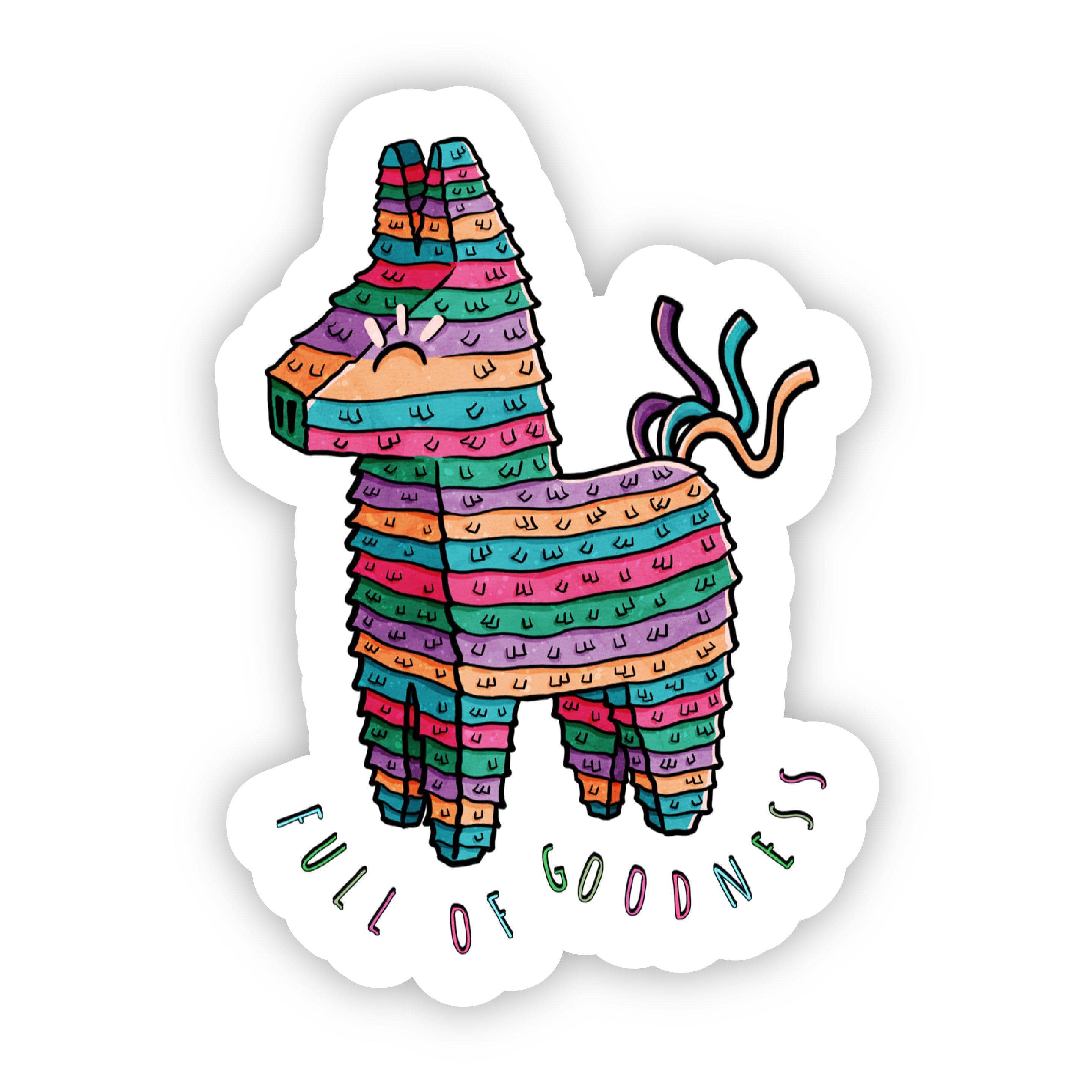  Full of Goodness Multicolor Pinata Sticker、mySite、elrpsem3k