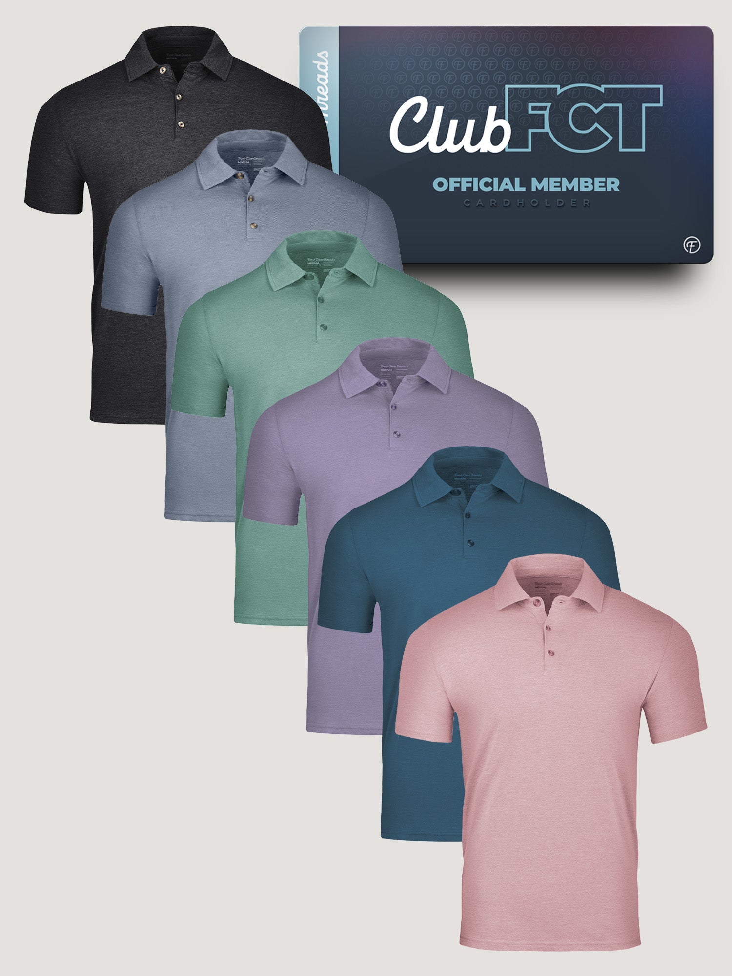  Summer Essentials Polo Member 6-Pack、mySite、ghnorth