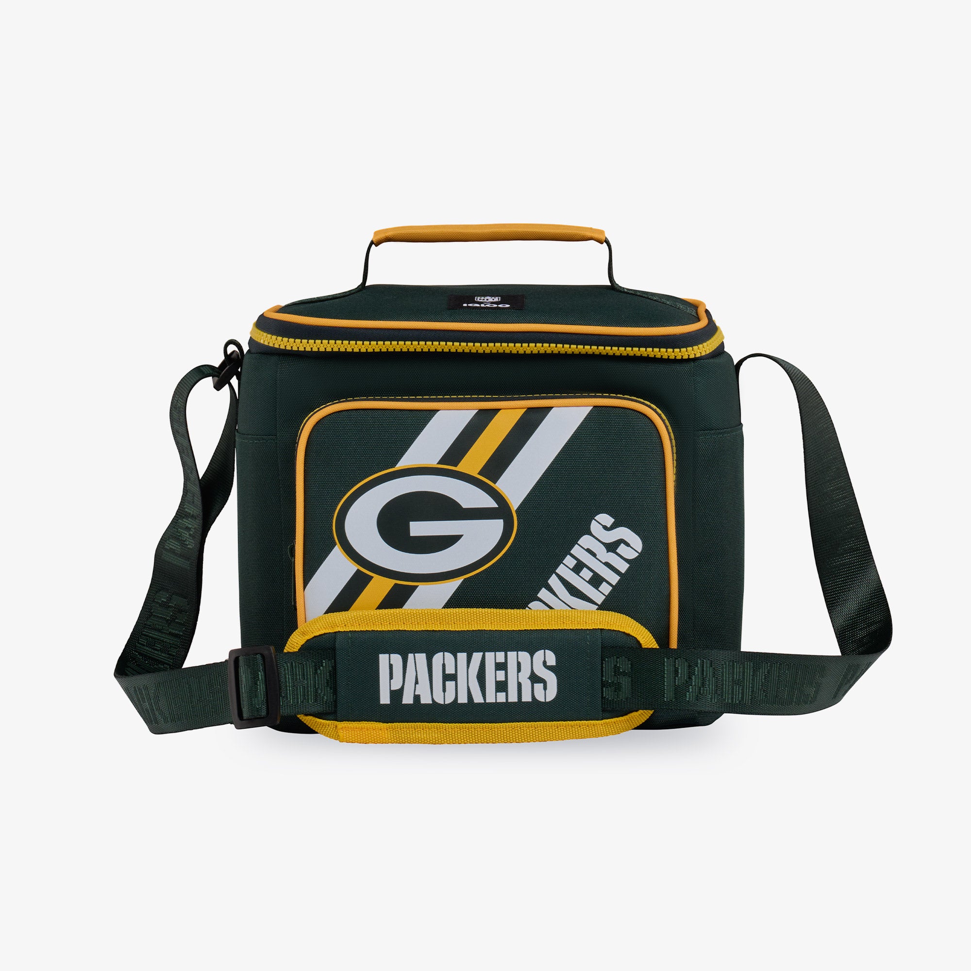 Green Bay Packers Square Lunch Cooler Bag、mySite、noshort