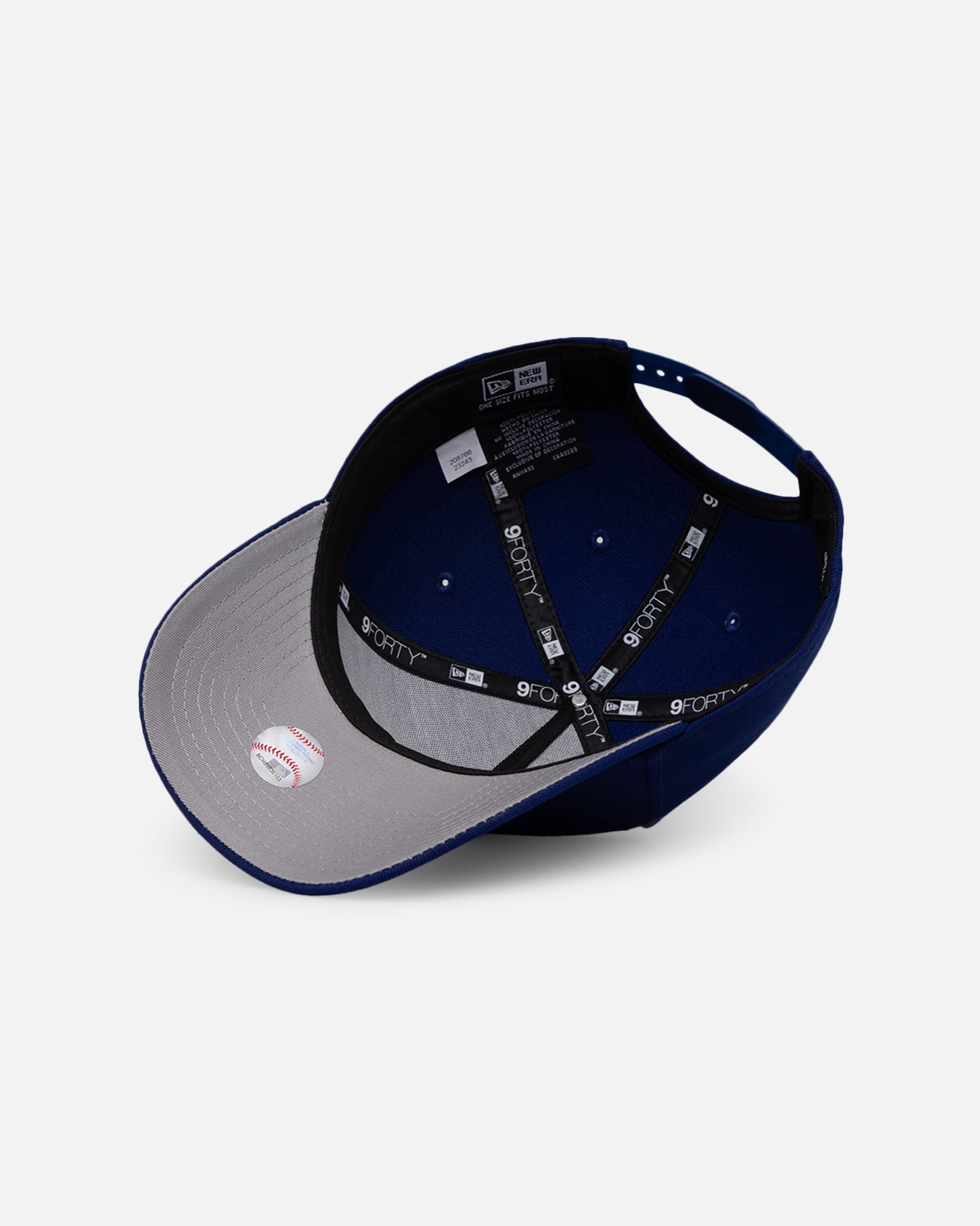 New Era Los Angeles Dodgers 'Upside Down LA Logo' 9FORTY A-Frame Snapback Dark Royal、mySite、zt4zffjzw