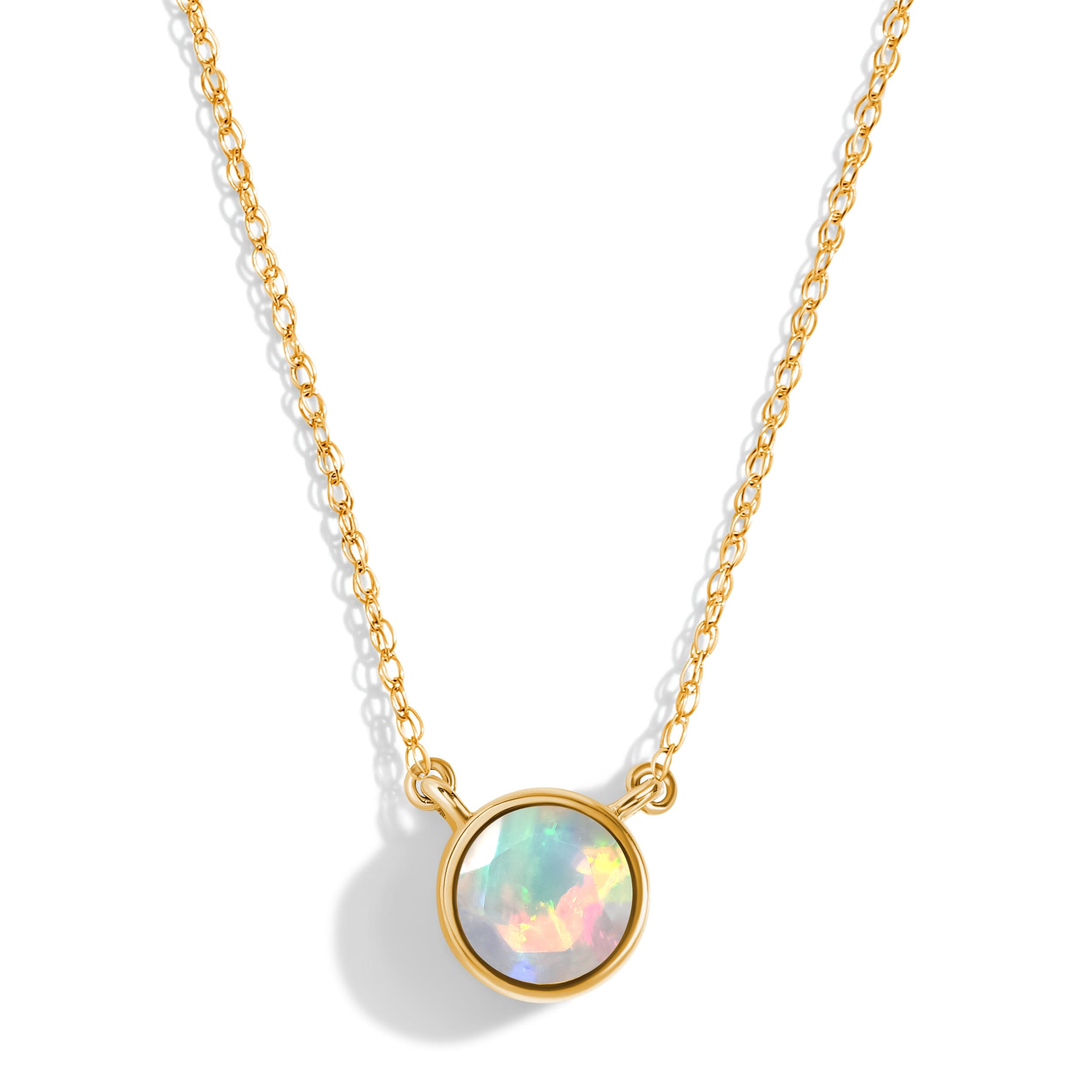 Opal Necklace - Solitaire、mySite、hinf8tx79