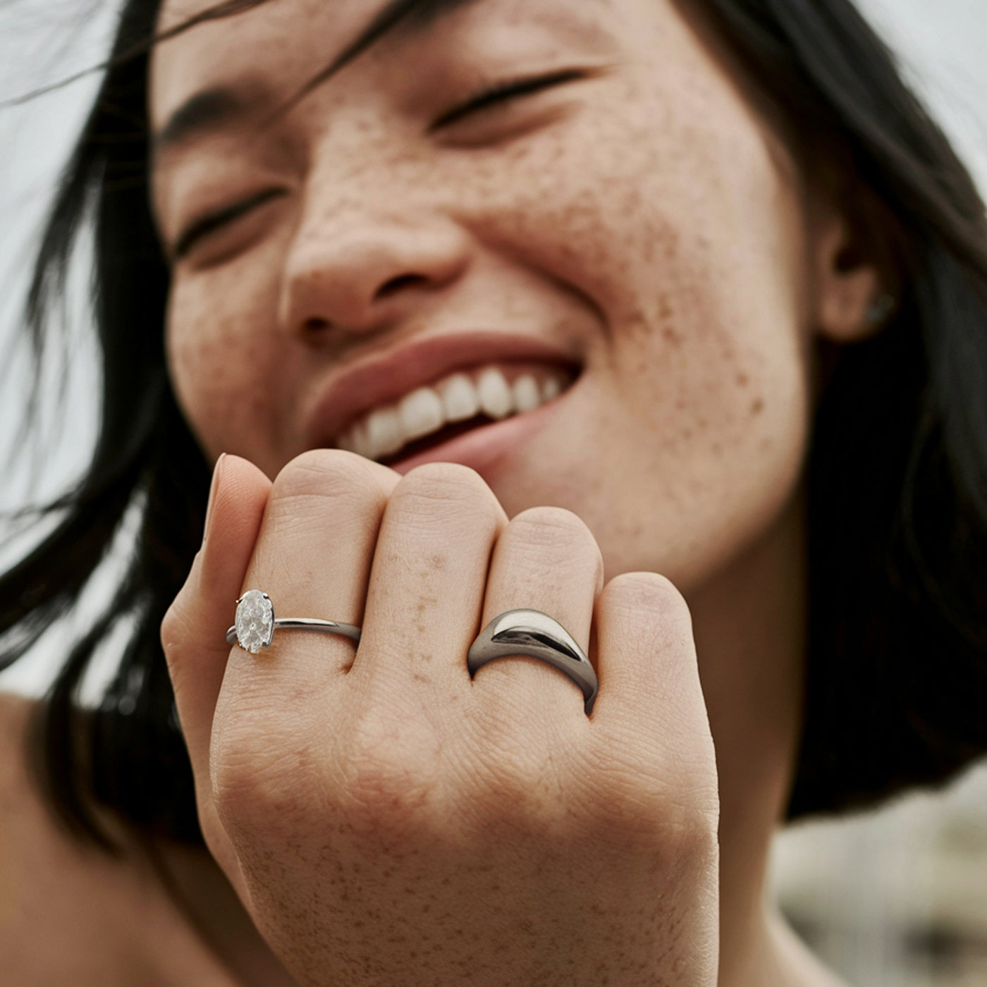 Asantewaa Wedding band - 18K White Gold、mySite、hinf8tx79