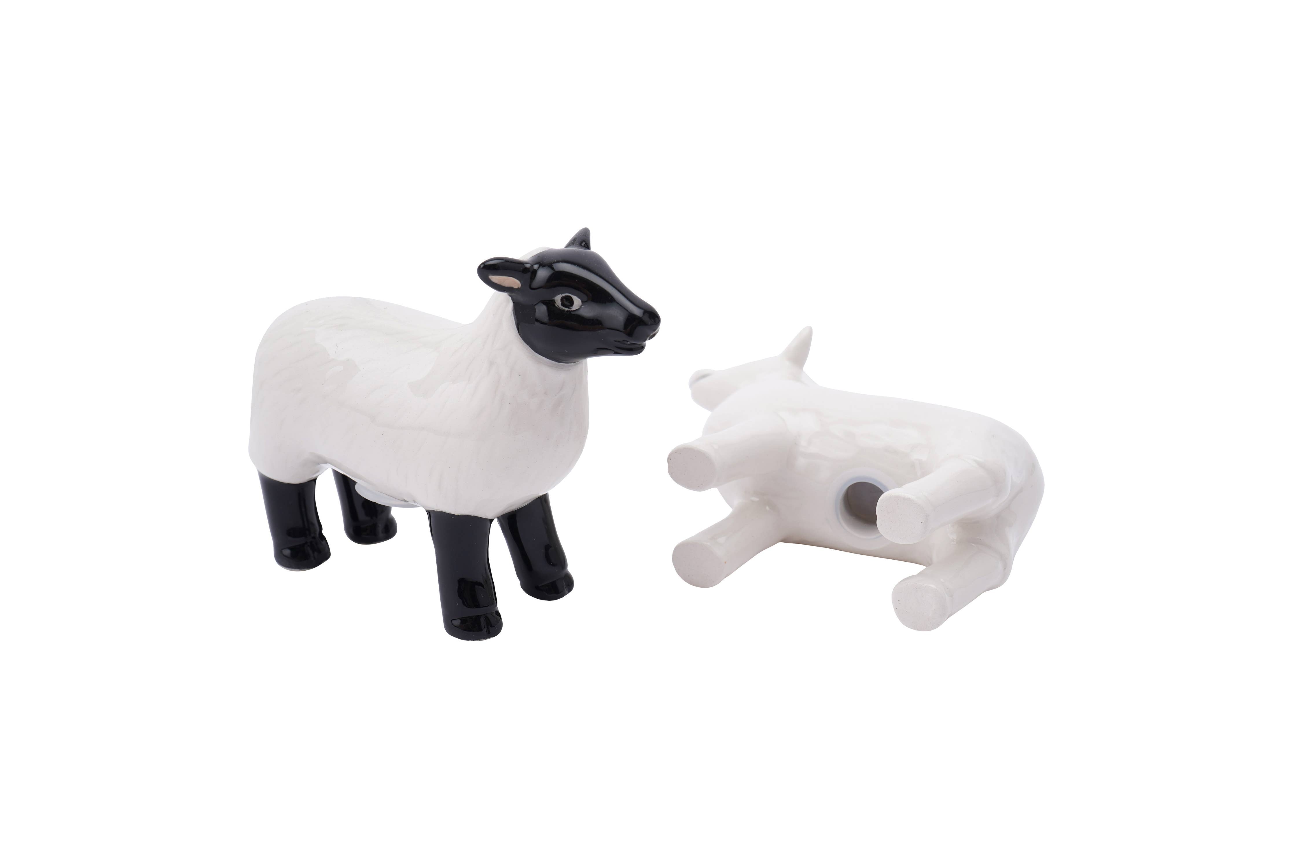 Sheep Salt & Pepper Shakers by Great British Sheep Co.、mySite、g9winljtr