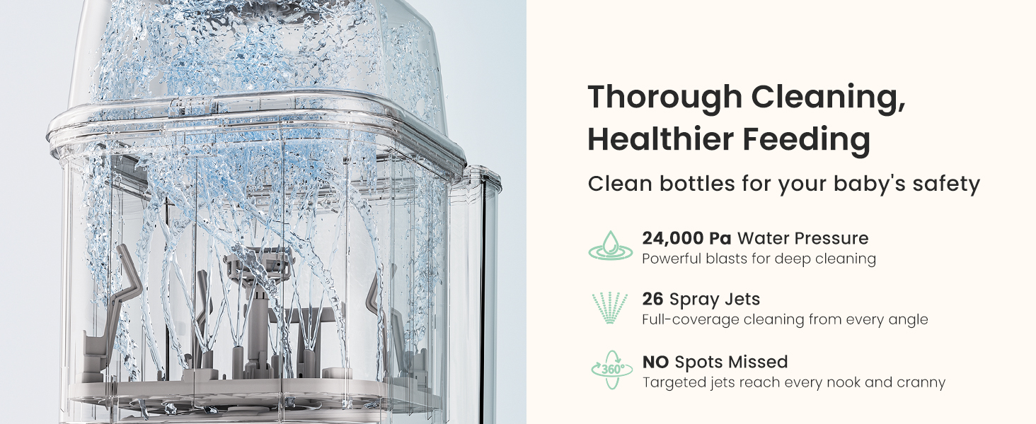 bottle washer and sterilizer and dryer