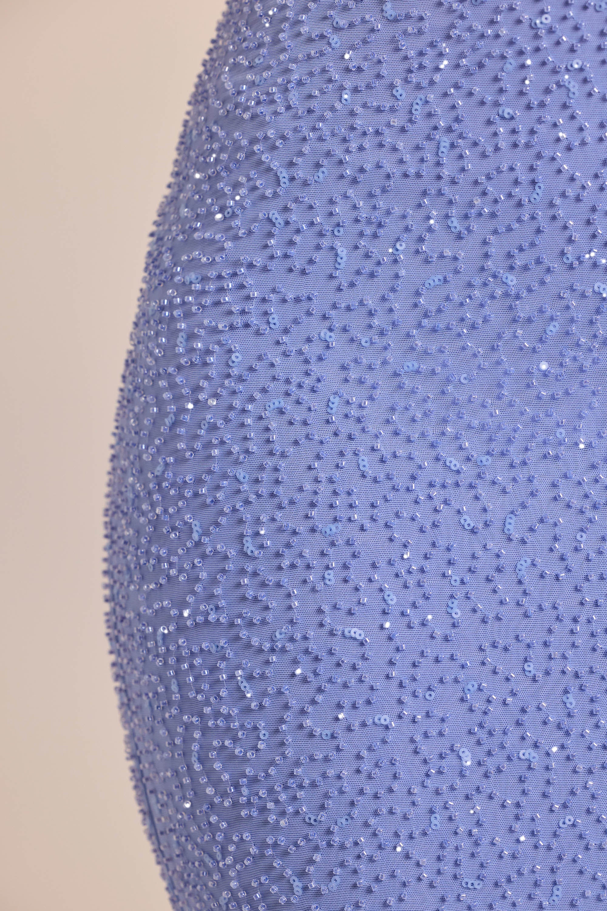 Embellished Mid-Rise Maxi Skirt in Powder Blue、mySite、solidvoid