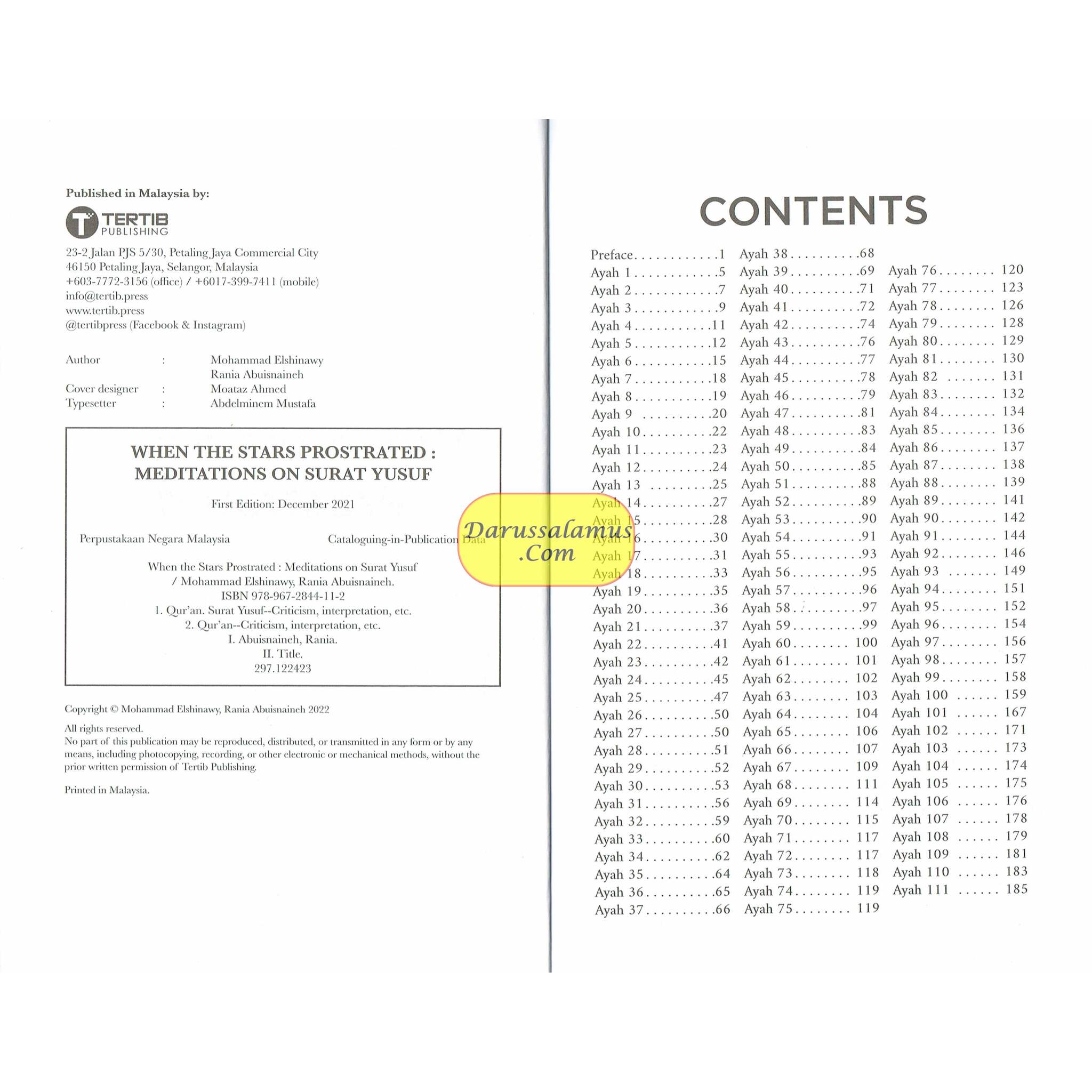 When the stars Prostrated Meditations On Surat Yusuf By Mohammad Elshinawy、mySite、topwebapps