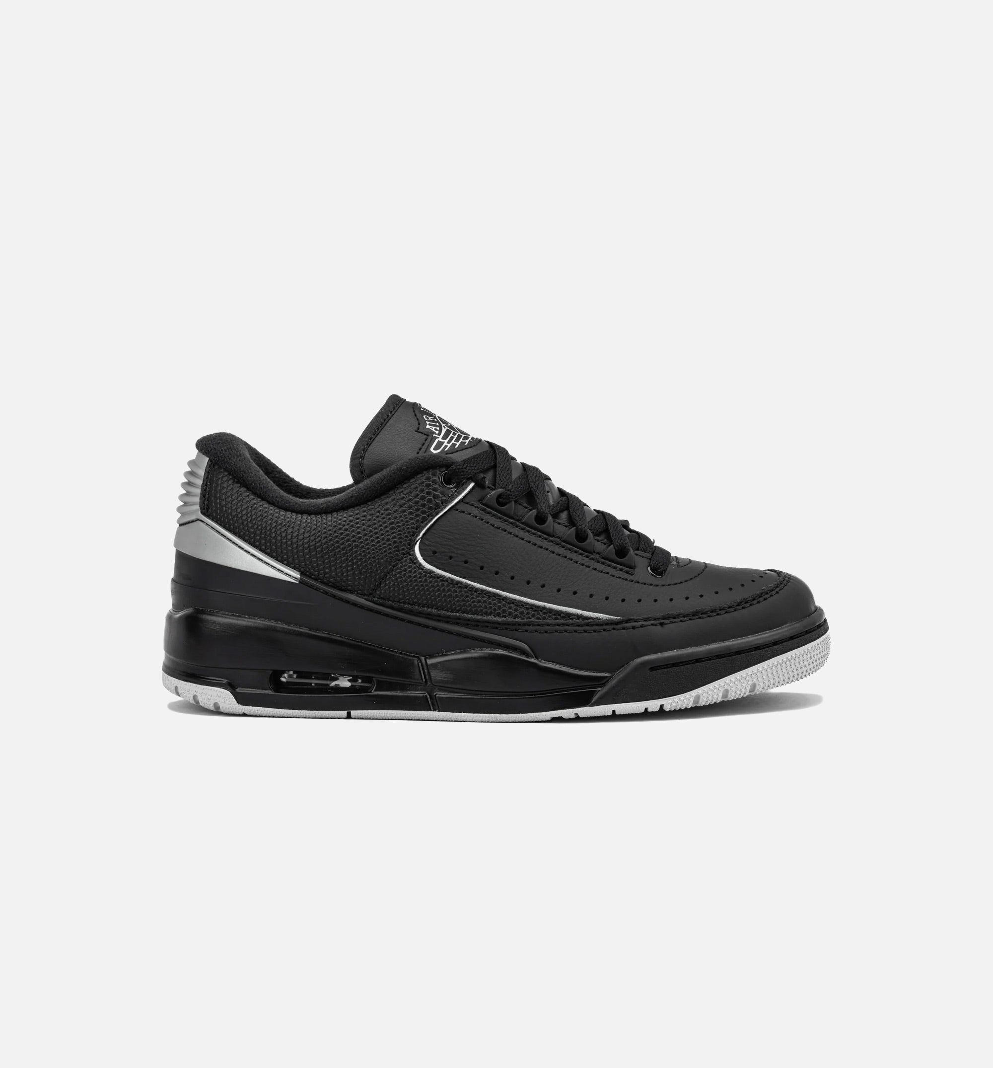 Air Jordan 2/3 Mens Lifestyle Shoe - Black/Metallic Silver、mySite、dreamappss