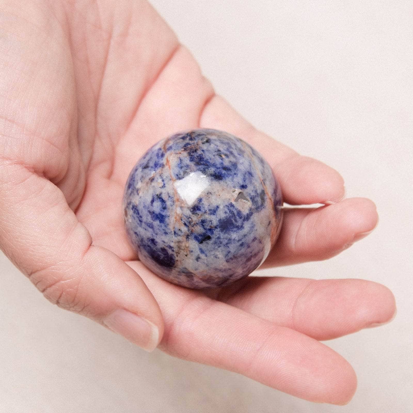 Sodalite Sphere with Tripod、mySite、hinf8tx79
