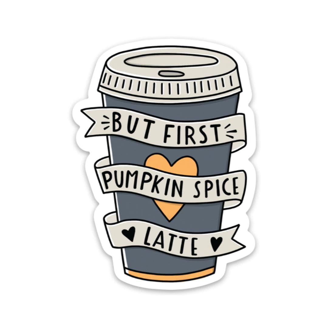  Pumpkin spice latte - Limited Fall edition sticker、mySite、elrpsem3k