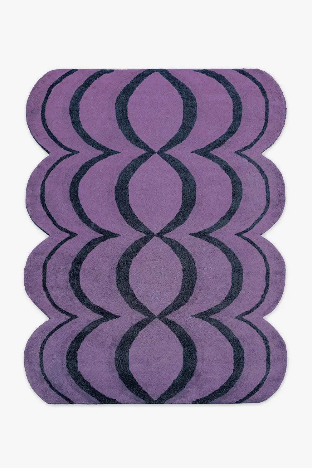 Ripple Wavy Hand Tufted Wool Rug、mySite、gigharbornorthrealestate
