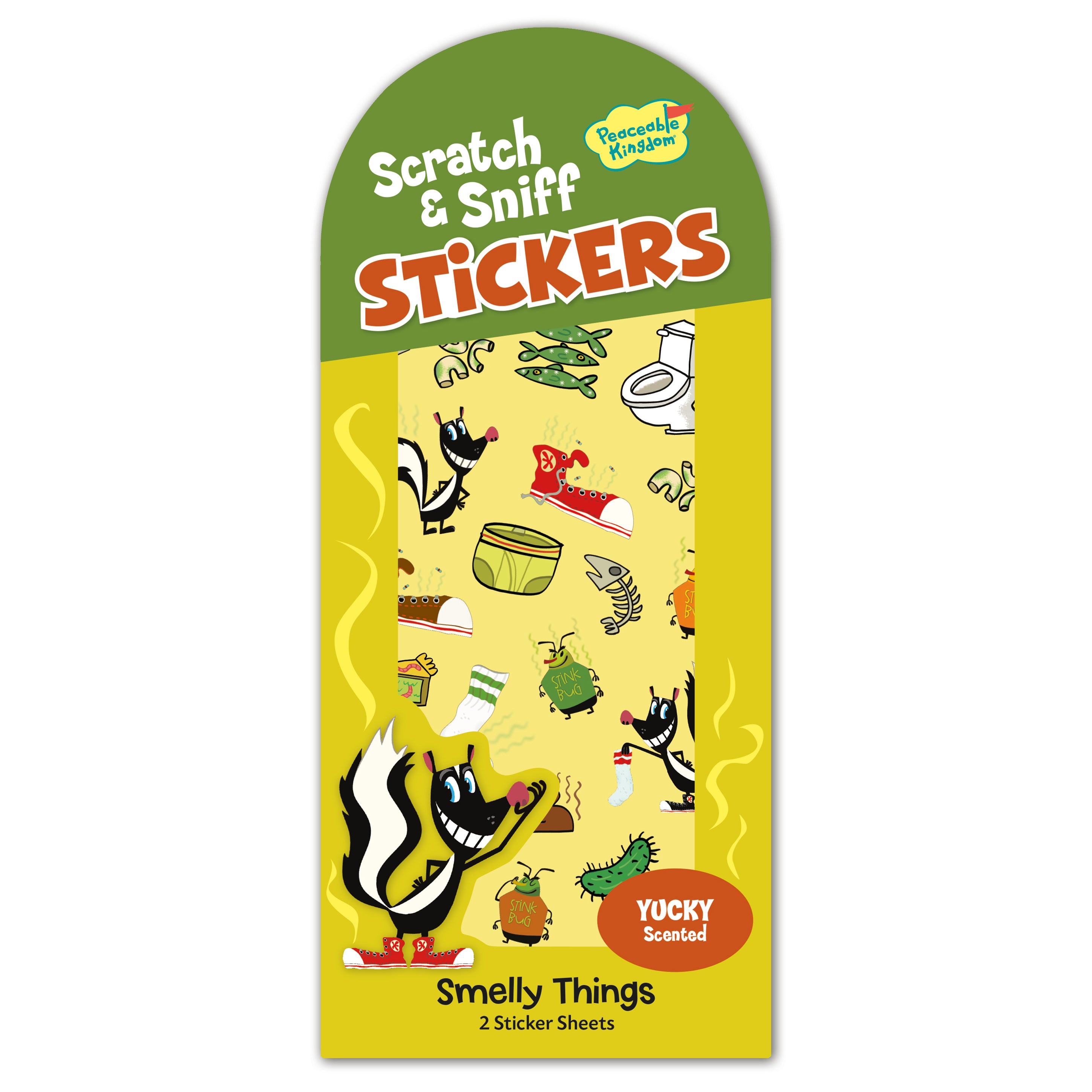  Smelly Things Scratch & Sniff Stickers、mySite、ghnorth