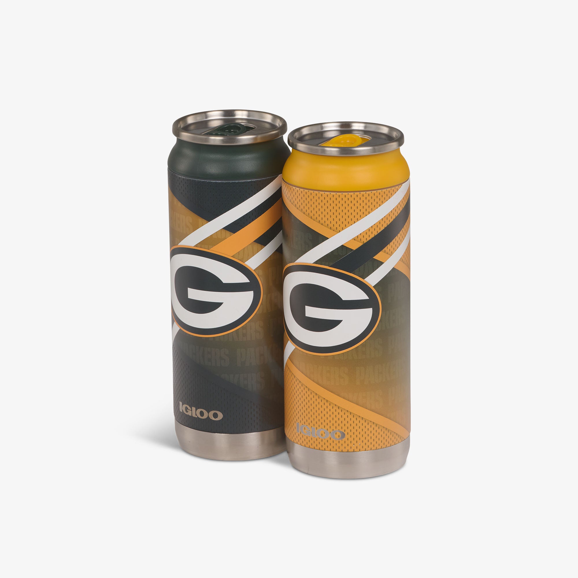 Green Bay Packers Home & Away 16 Oz Can 2-Pack、mySite、noshort