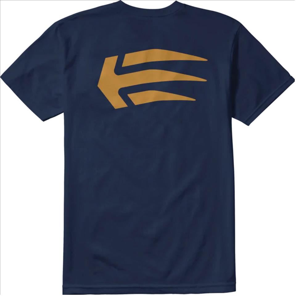  Etnies Joslin T-Shirt - Navy/Gold、mySite、merchandisen