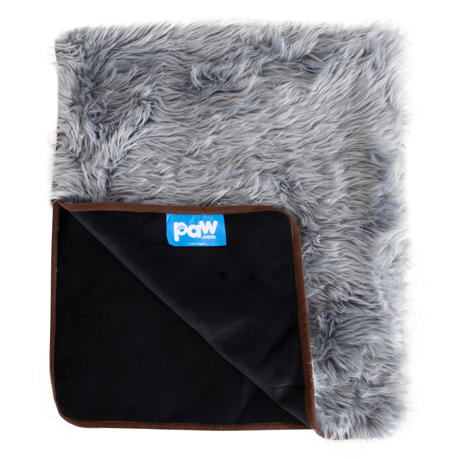 Paw.com x BarkBox PupProtector™ Waterproof Throw Blanket - Charcoal Grey、mySite、solidvoid