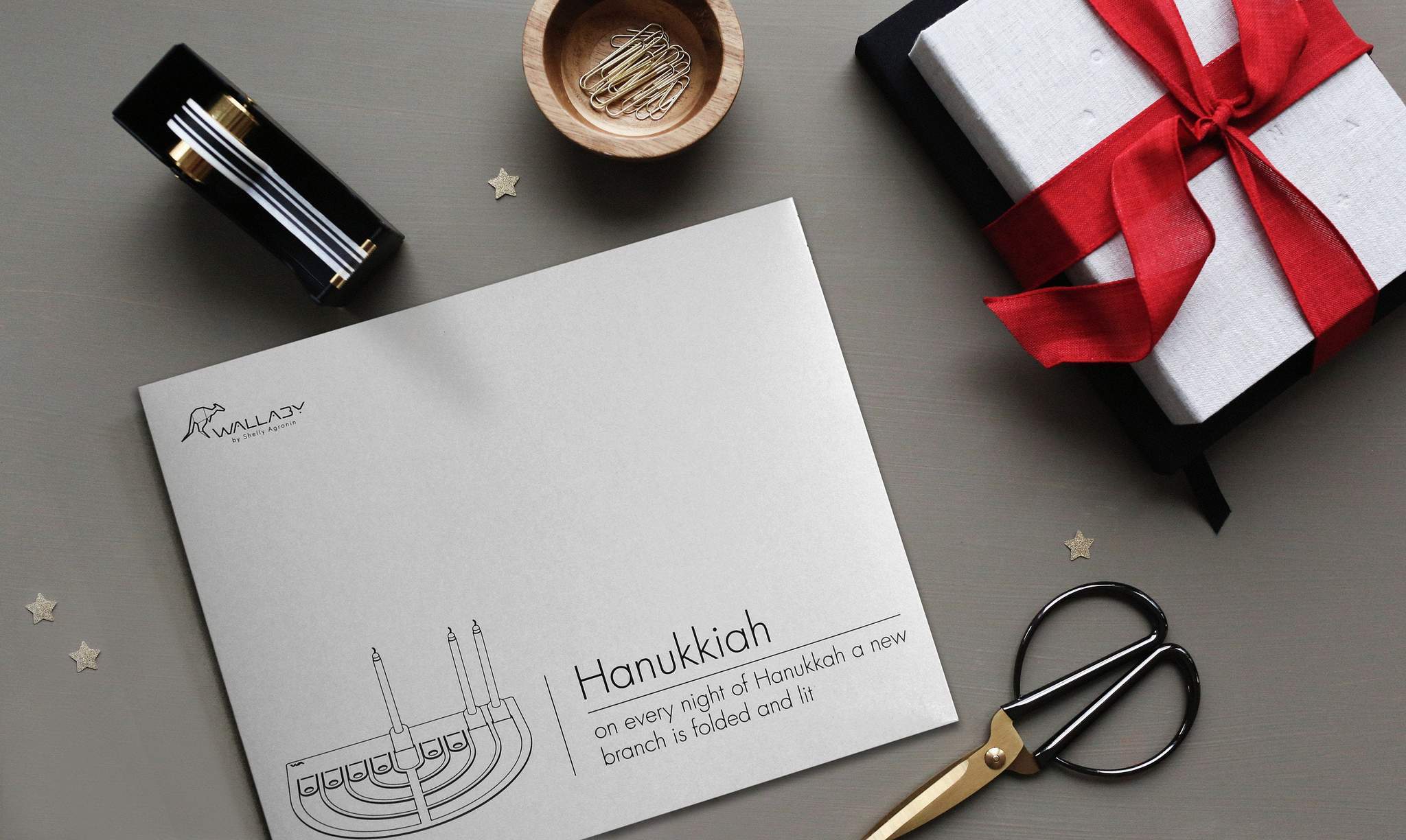 Flat Modern Hamsa Hanukkiah、mySite、topwebapps