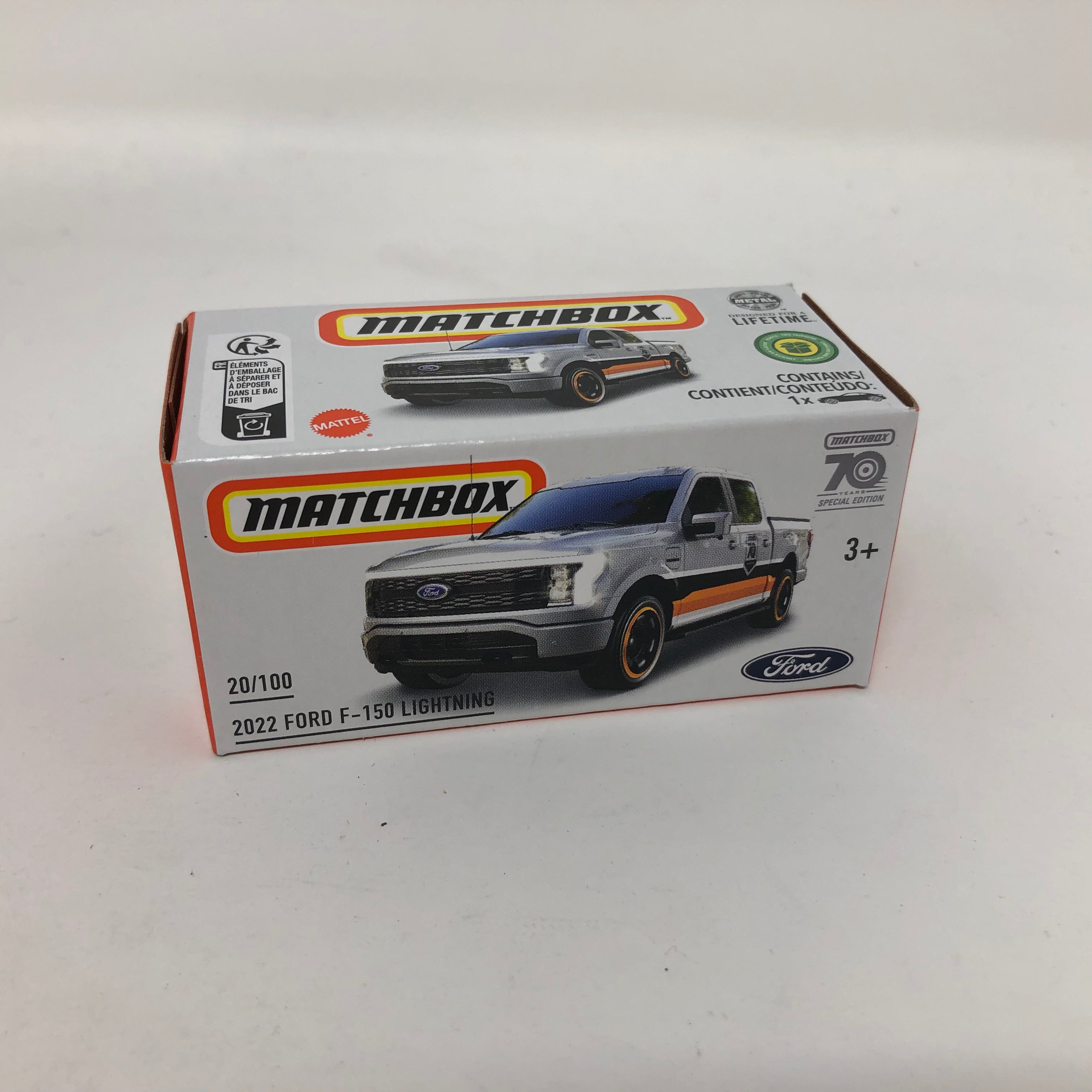 2022 Ford F-150 Lightning #20 * 2023 Matchbox Power Grabs Series Case J、mySite、hgirdovlk