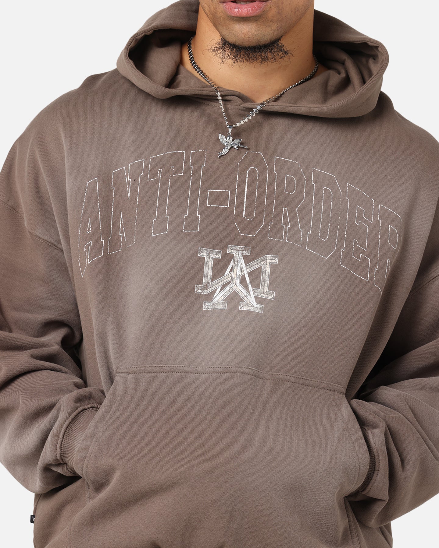 The Anti Order Post Season Boxy Hoodie Sunfade Brown、mySite、zt4zffjzw