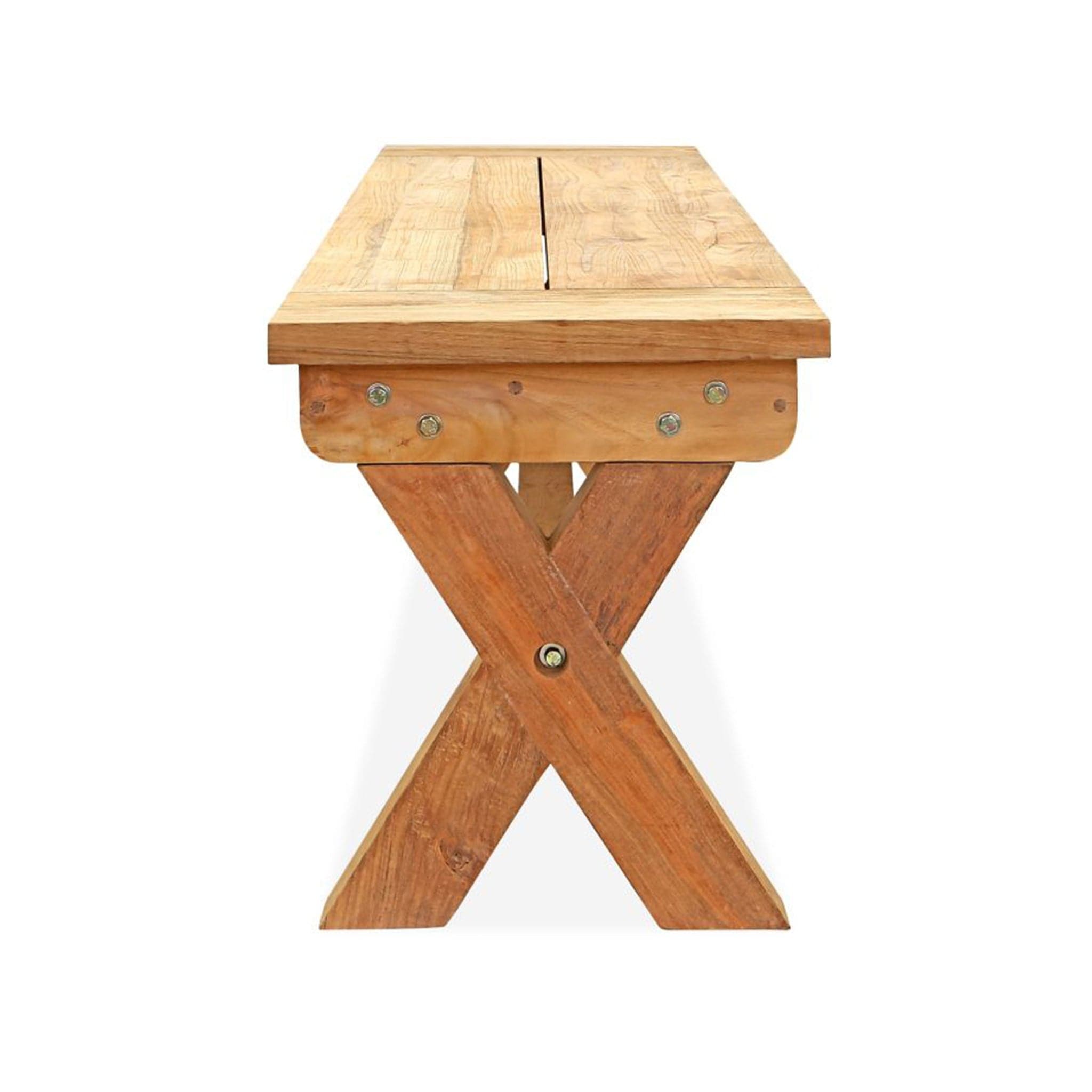 Fields 74 Reclaimed Teak Dining Bench、mySite、neckold