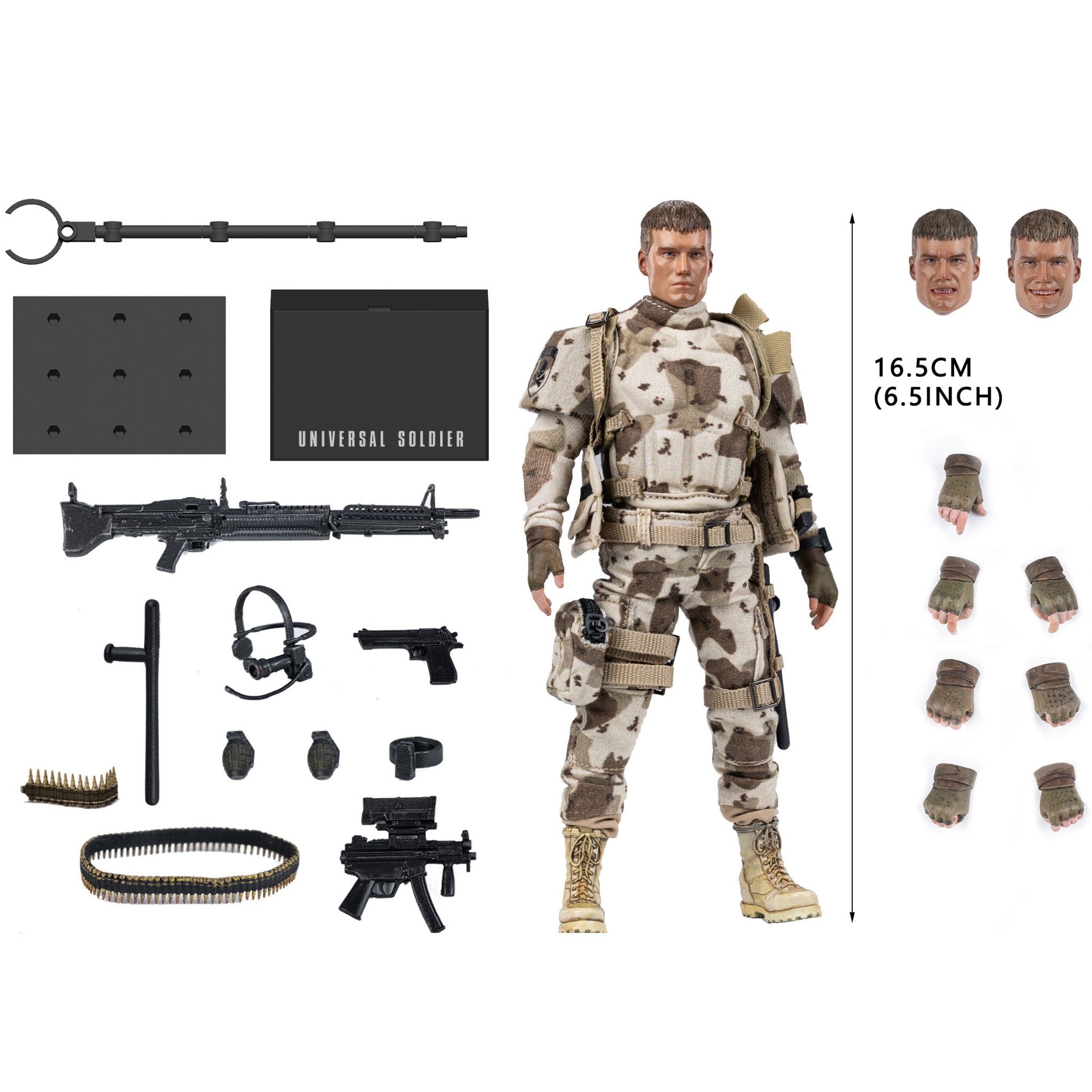 Hiya Universal Soldier Exquisite Super Series Previews Exclusive Andrew Scott (1/12)、mySite、hgirdovlk