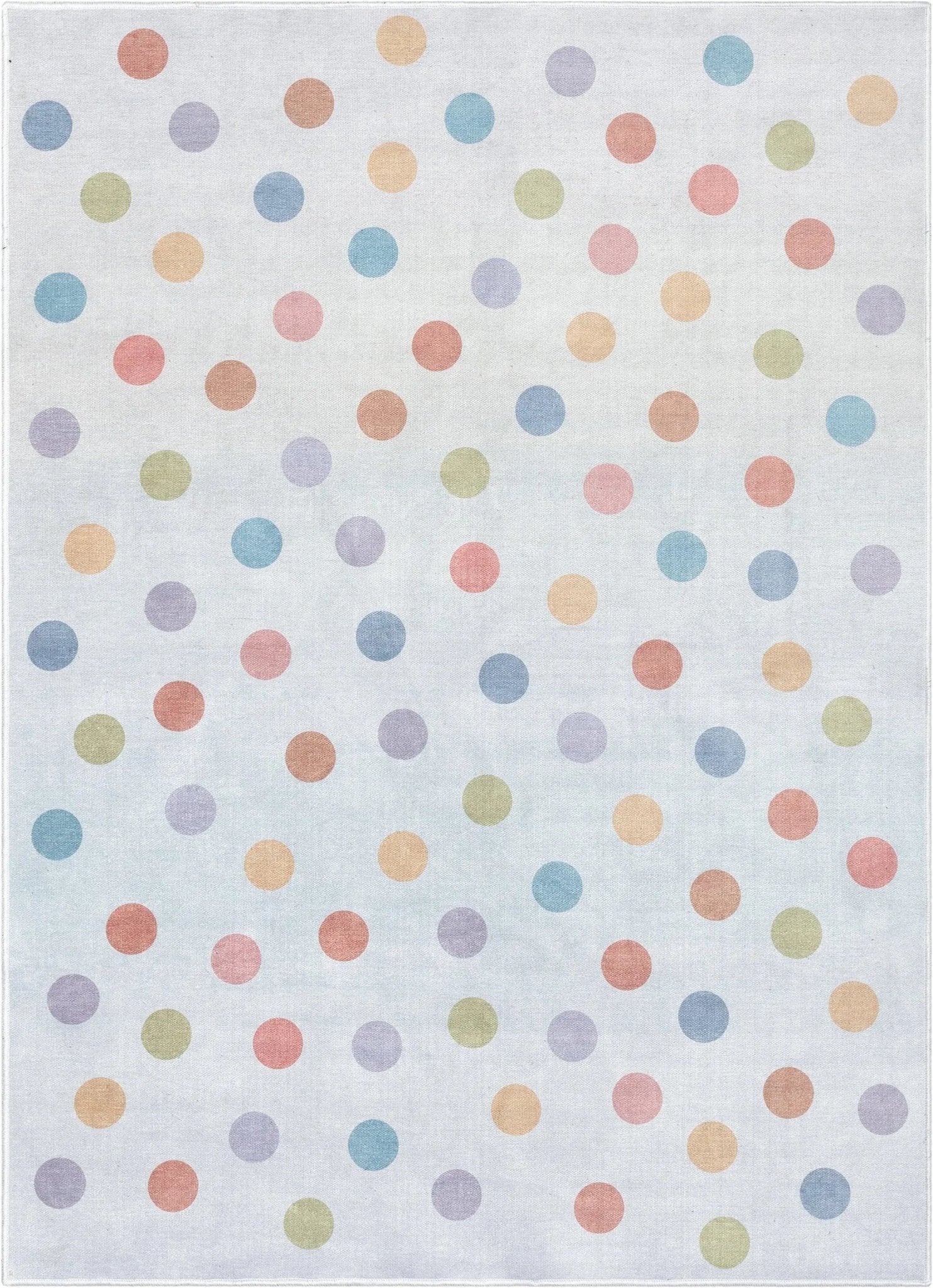 Multi Dot Modern Multi Color Area Flat-Weave Rug、mySite、gigharbornorthrealestate