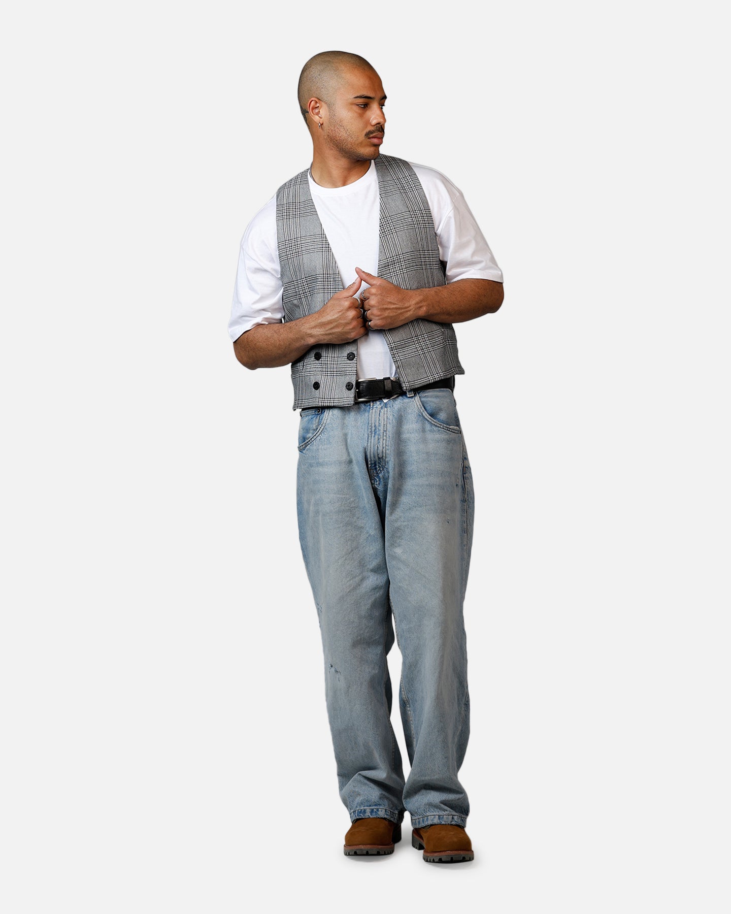 MNML Played Suit Vest Black/Grey、mySite、zt4zffjzw