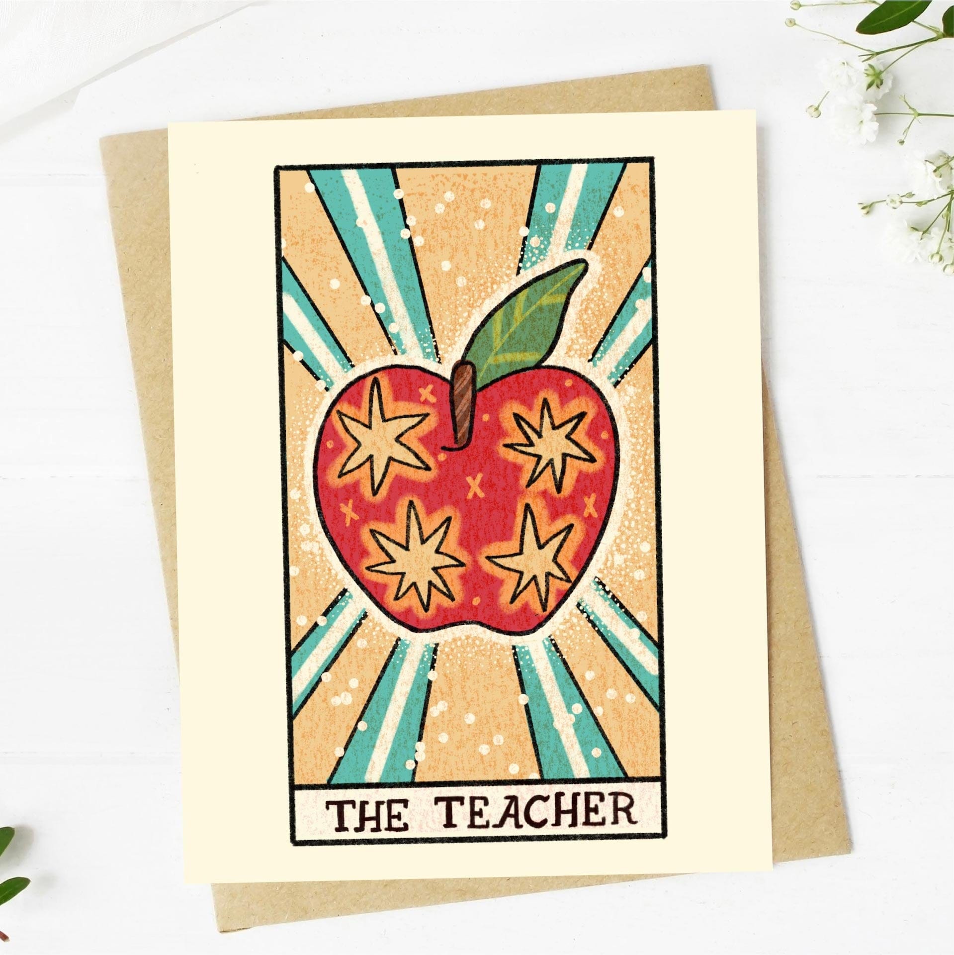  The Teacher Tarot Greeting Card、mySite、elrpsem3k
