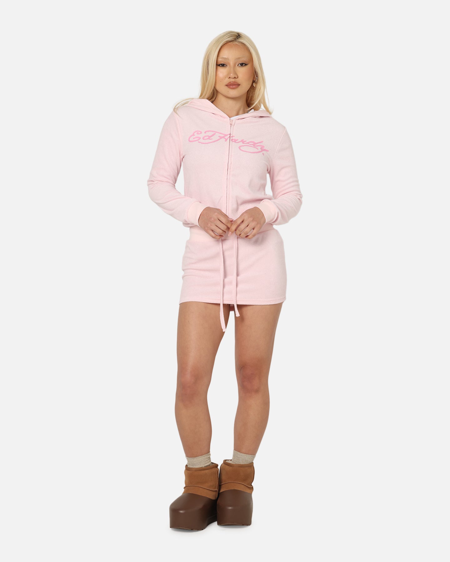 Ed Hardy Women's Lounge Mini Skirt Pink、mySite、zt4zffjzw