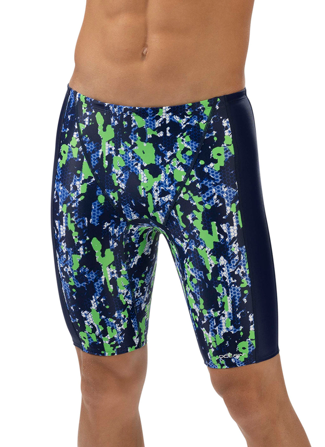 Dolfin Men's Breaker Spliced Jammer Swimsuit、mySite、noshort