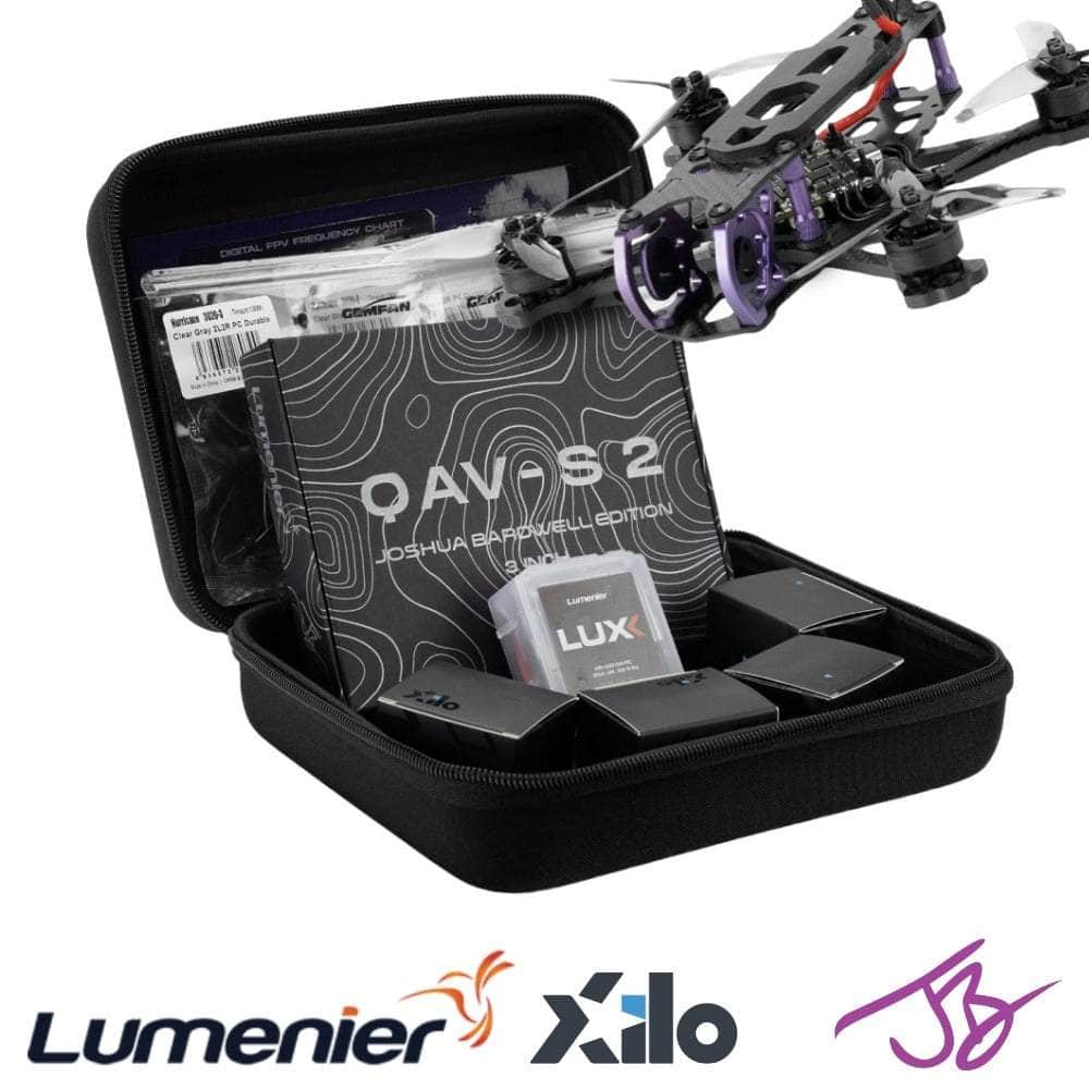  Beginner DIY FPV Drone Kit - QAV-S 2 Sub-250 Joshua Bardwell SE 3” - HD Ready、mySite、merchandisen