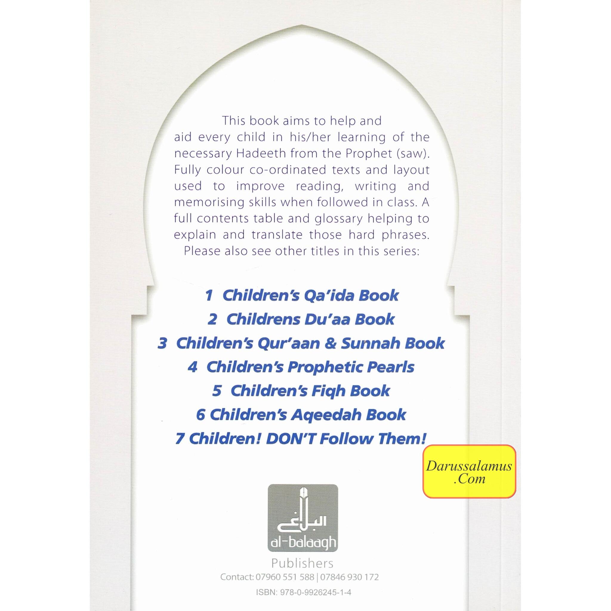 Children’s prophetic Pearls: Sayings of The Prophet (saw) (Children's Islamic Series Book 4) By Muhammad Abul Hussain Khan、mySite、topwebapps
