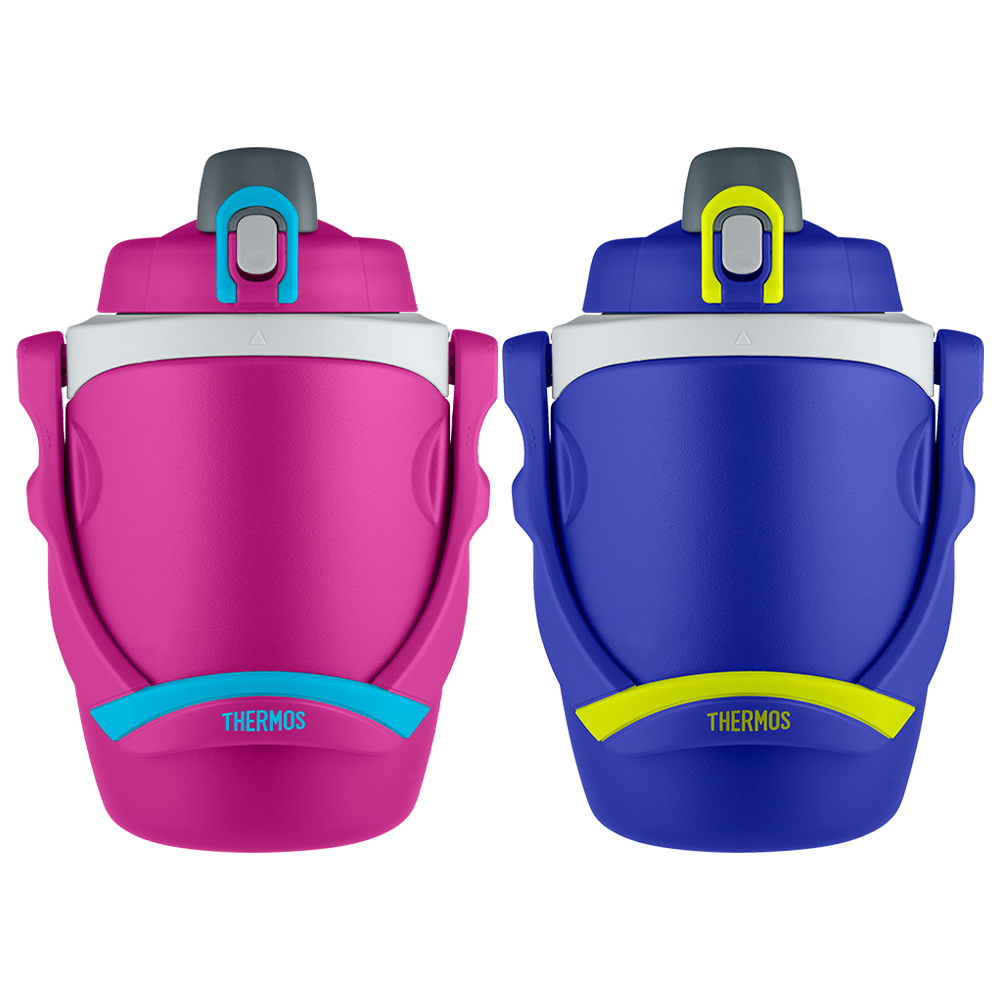 64oz Insulated Water Bottle Blue & Pink Bundle、mySite、noshort
