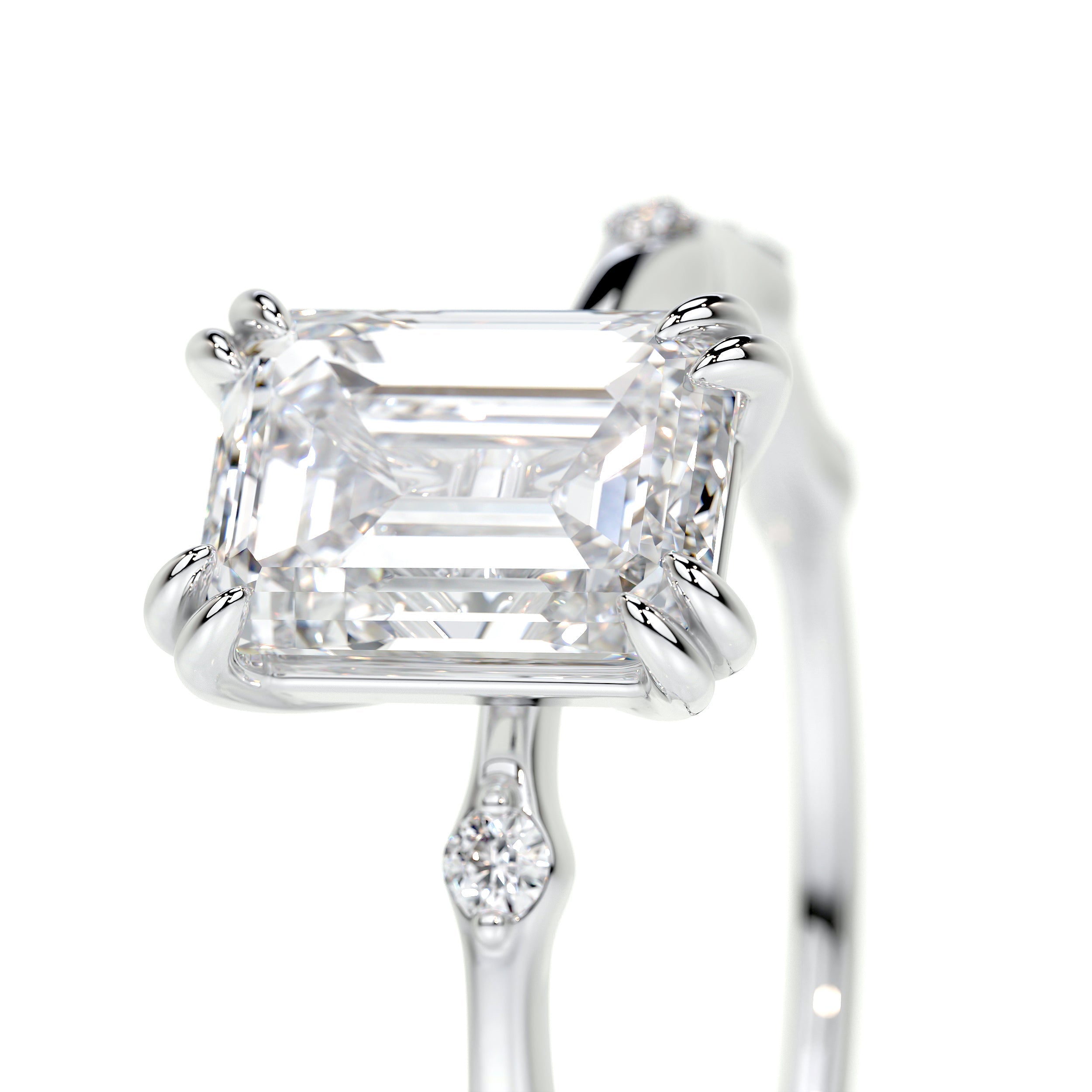 Wilma Lab Grown Diamond Ring -14K White Gold、mySite、hinf8tx79