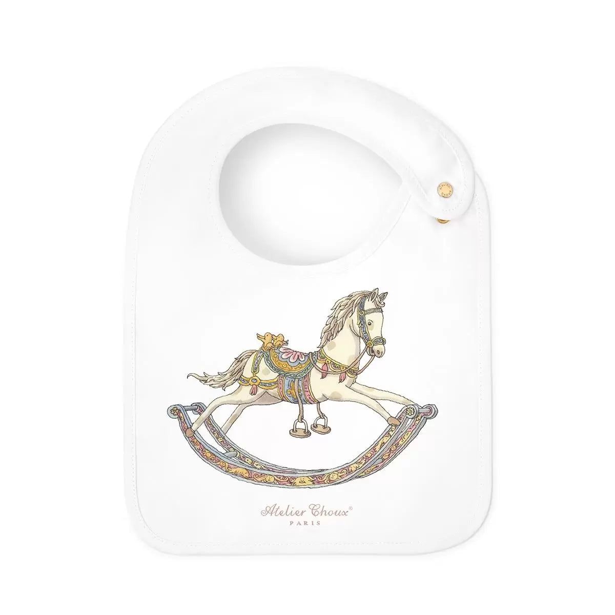  Atelier Choux Rocking Horse Baby Bib、mySite、elrpsem3k