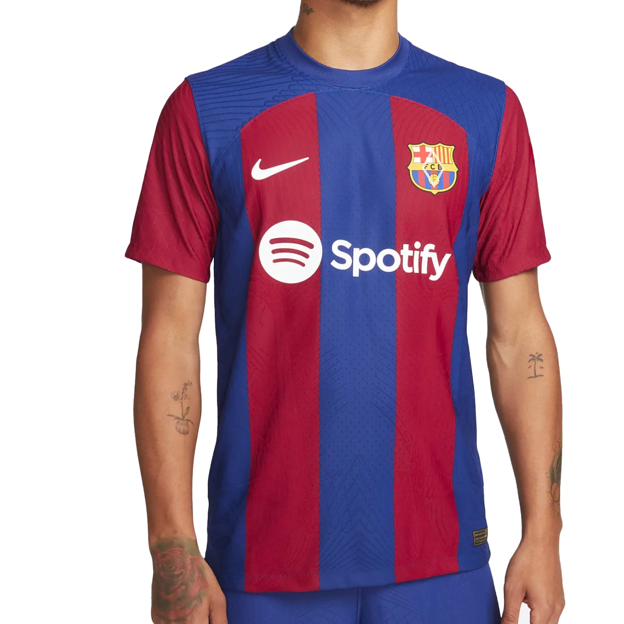 Nike Men's FC Barcelona 2023/24 Dri-FIT ADV Home Jersey Blue/Red、mySite、bottomscart