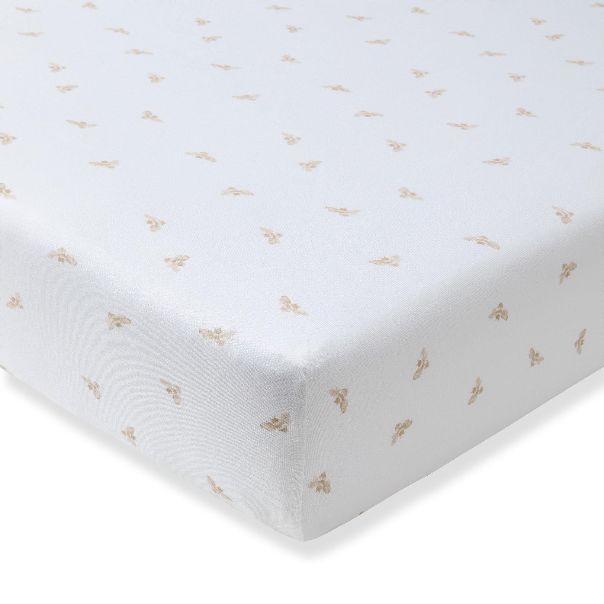  Golden Bee Organic Cotton BEESNUG® Fitted Crib Sheet - Hummus、mySite、layawaytickets