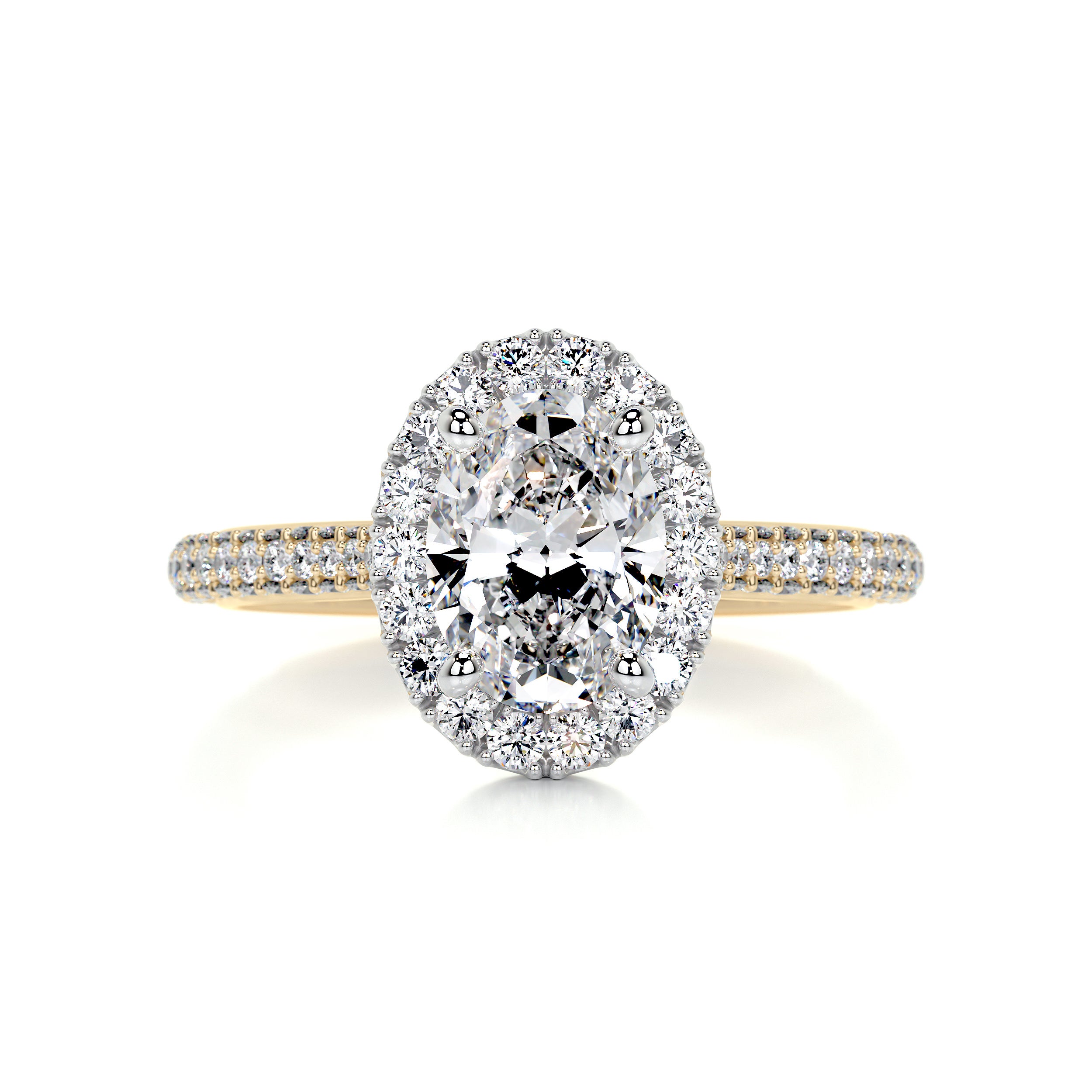 Kinley Diamond Engagement Ring -18K Yellow Gold、mySite、hinf8tx79
