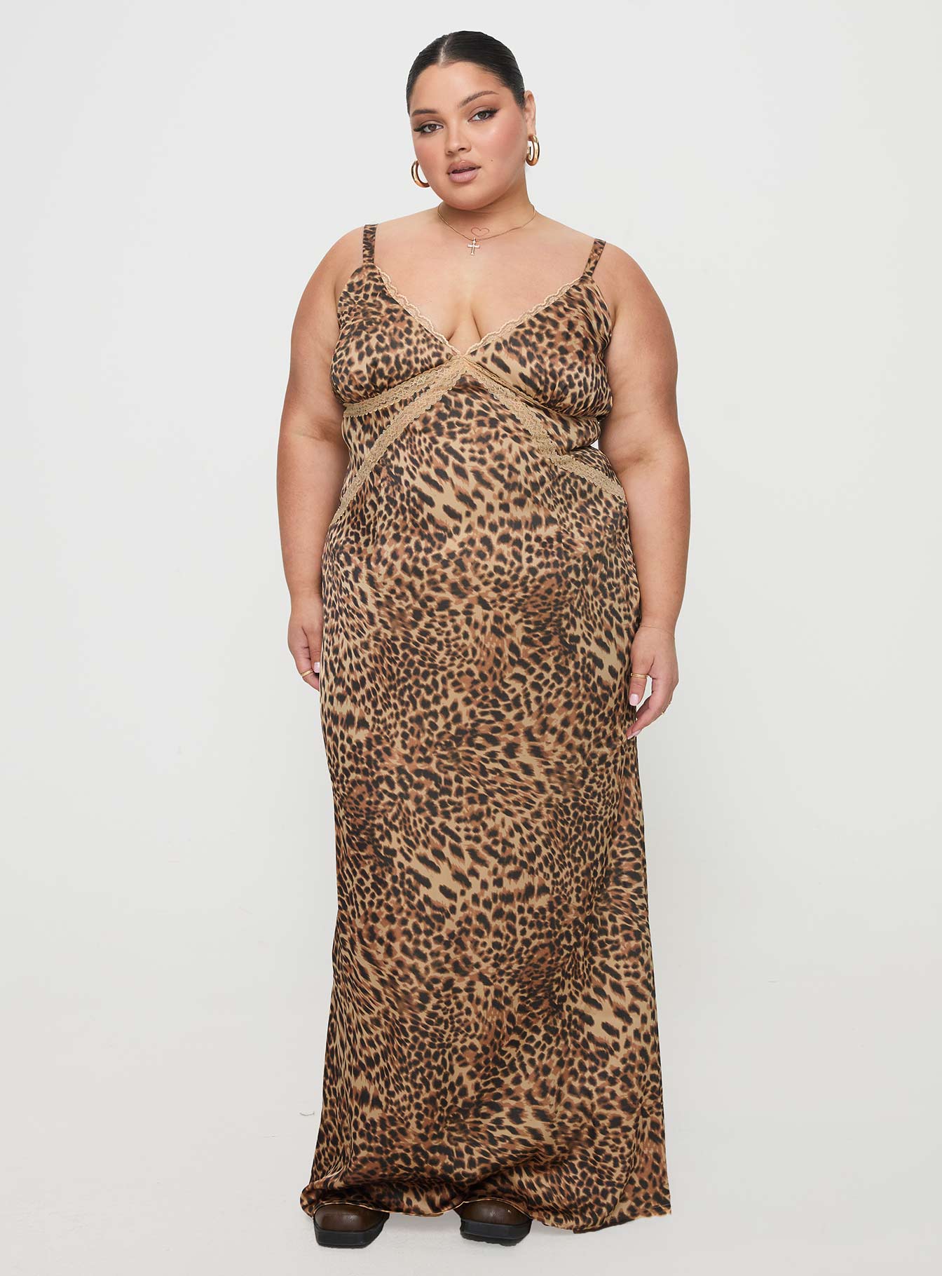 Sanctuary Maxi Dress Leopard Curve、mySite、solidvoid